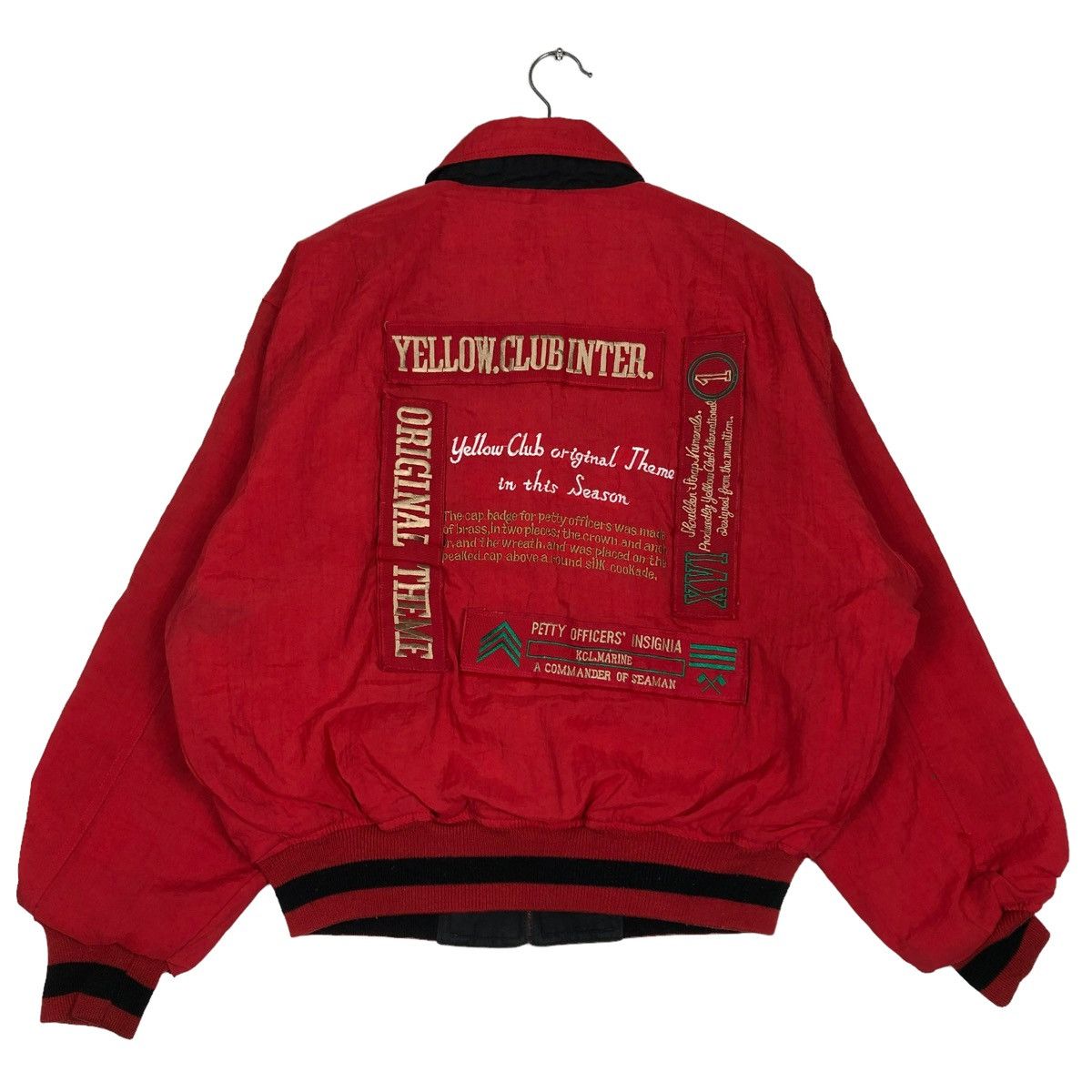 Japanese Brand 🔥Vtg Reversible Bomber Jacket Yellow Club Issey Miyake Japan Size US M / EU 48-50 / 2 - 8 Thumbnail