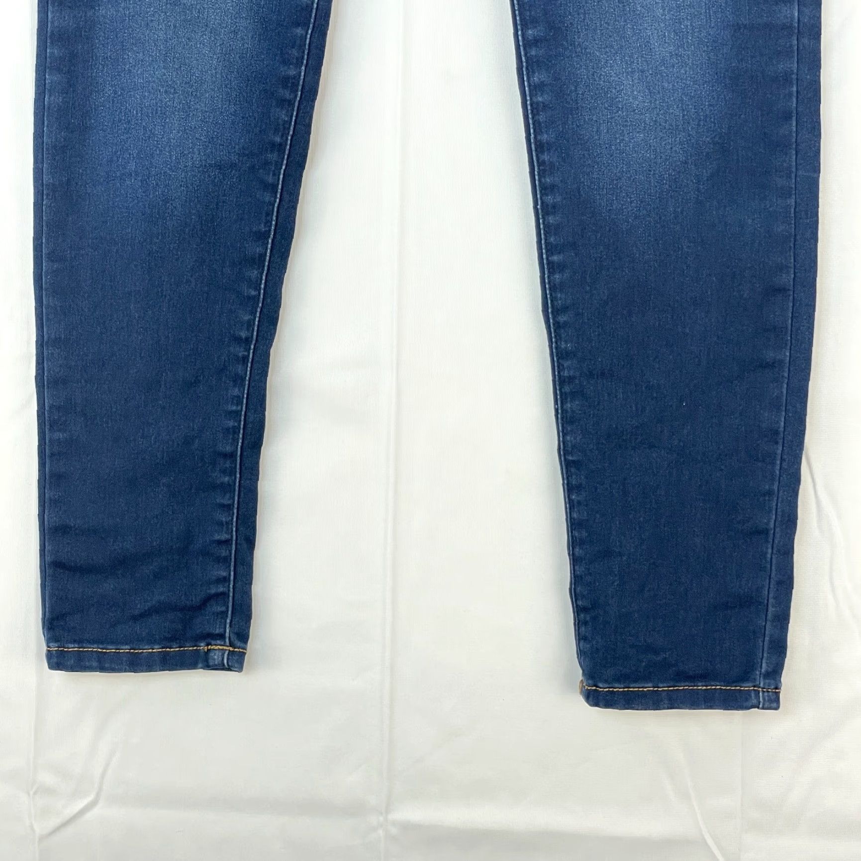 Vintage Aeropostale Jeans Women's Denim Dark Wash Jeggings Size 0 Regular Blue Denim High Waisted Jeans Size 25" / US 0 / IT 36 - 3 Thumbnail