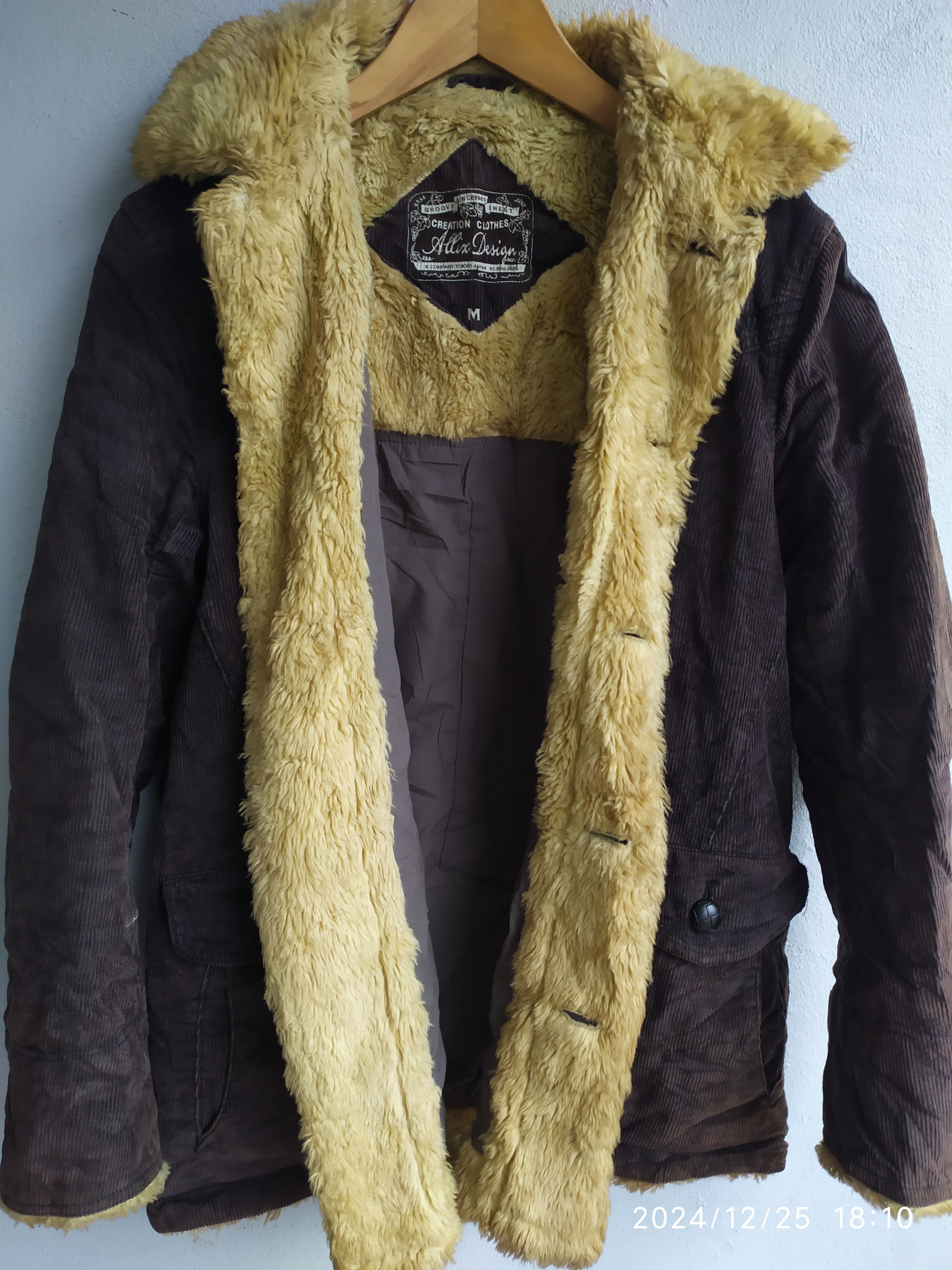 If Six Was Nine × Japanese Brand × Le Grande Bleu (L.G.B.) Japanese Brand Curduroy Fur Faded Jacket Size US M / EU 48-50 / 2 - 9 Thumbnail