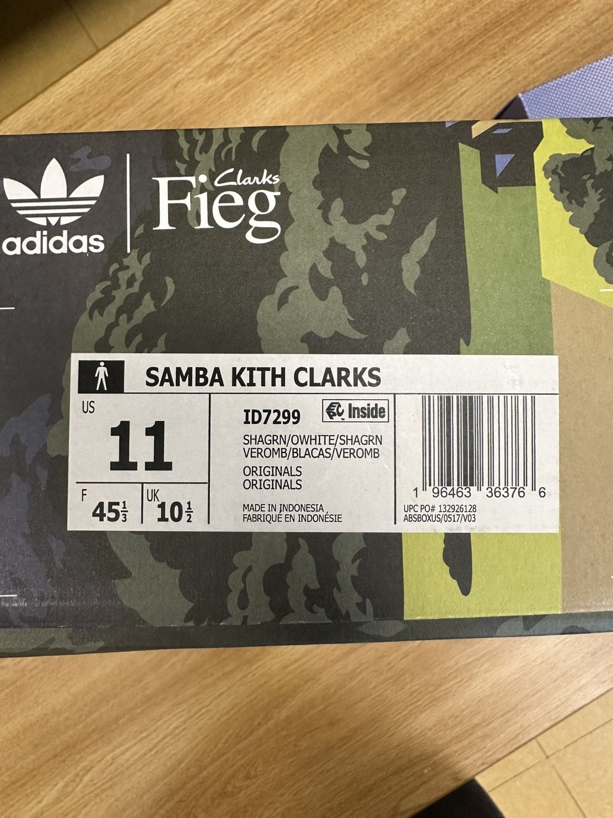 Adidas × Clarks × Ronnie Fieg Clark’s Adidas Samba Dark Green Size US 11 / EU 44 - 12 Thumbnail