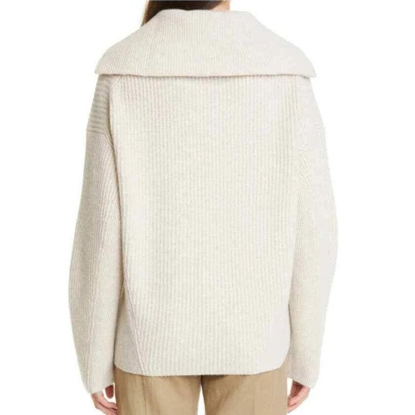 Vince Vince Ribbed Half Zip Sweater Size Medium Size M / US 6-8 / IT 42-44 - 2 Thumbnail