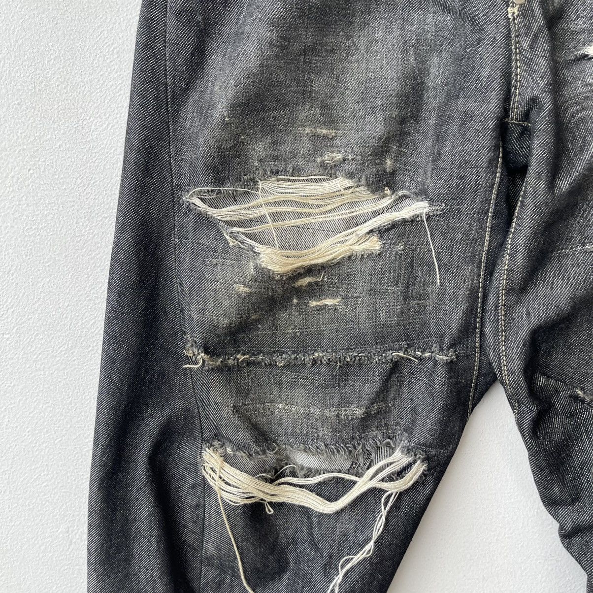Levi's Thrashed Levi’s Engineered 3D Painted "Money" Denim Jeans Size US 30 / EU 46 - 5 Thumbnail