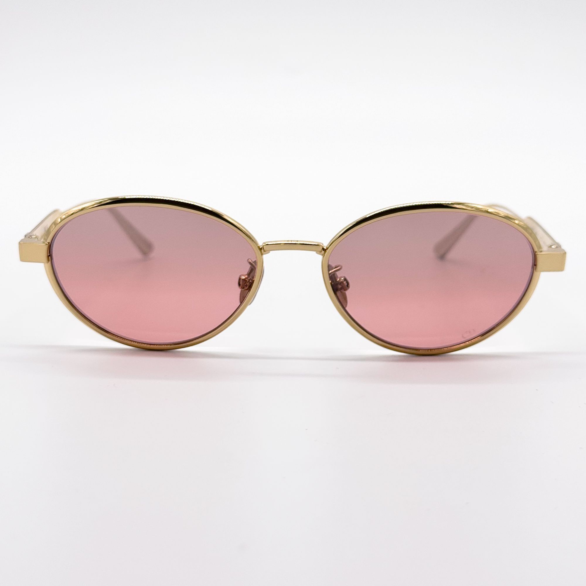 Dior NEW DIOR DIORCANNAGE R1U B0R6 SUNGLASSES WOMEN GOLD EYEWEAR Size ONE SIZE - 4 Thumbnail
