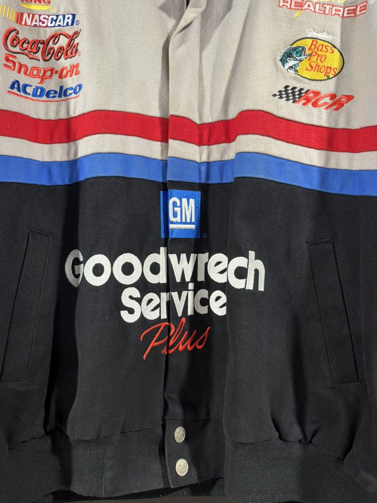 Vintage 2000s Y2K Vintage Dale Earnhardt Nascar Racing Jacket M Size US M / EU 48-50 / 2 - 5 Thumbnail