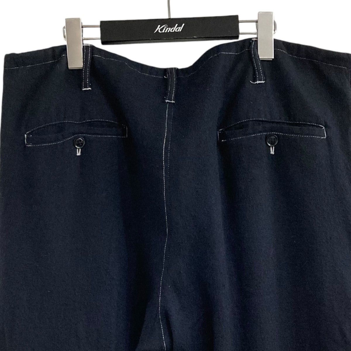 Yohji Yamamoto yohji yamamoto 17aw wool car goopant HK-P11-501 Size US 38 / EU 54 - 4 Thumbnail
