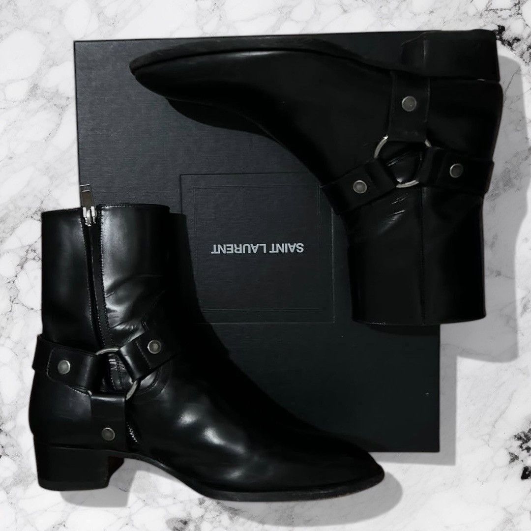 Saint Laurent Paris Saint Laurent Paris Wyatt Boots Size US 6.5 / EU 39-40 - 3 Thumbnail