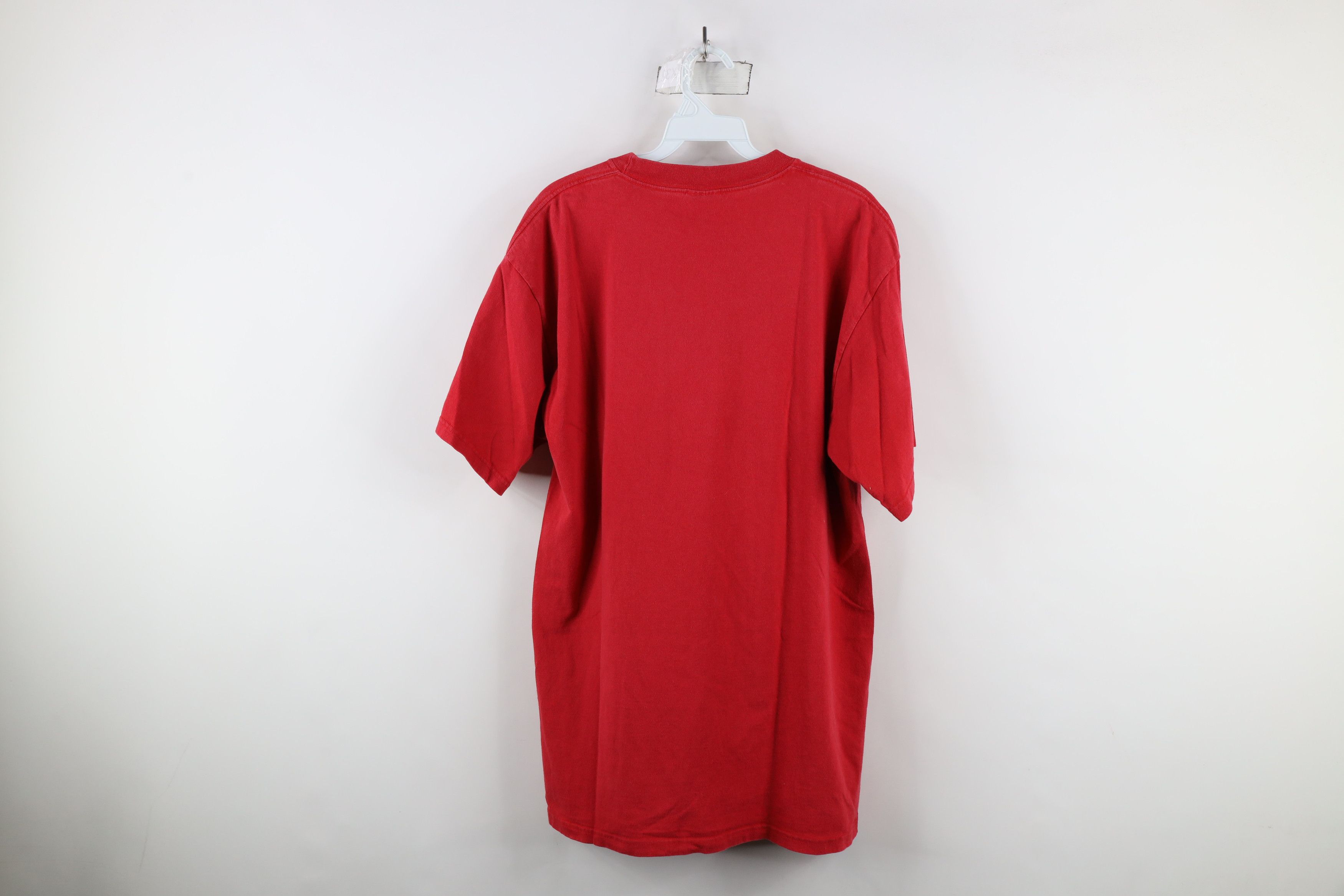 Majestic × Vintage Vintage 90s Majestic Reds Baseball T-Shirt Red Cotton Size US L / EU 52-54 / 3 - 8 Thumbnail