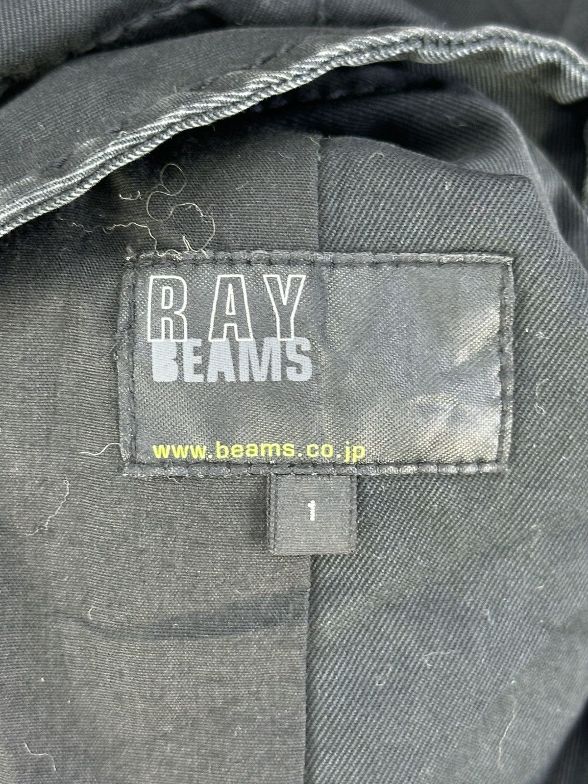 Beams Japan Ray Beams Double Collar Coat Jacket Size XS / US 0-2 / IT 36-38 - 11 Thumbnail