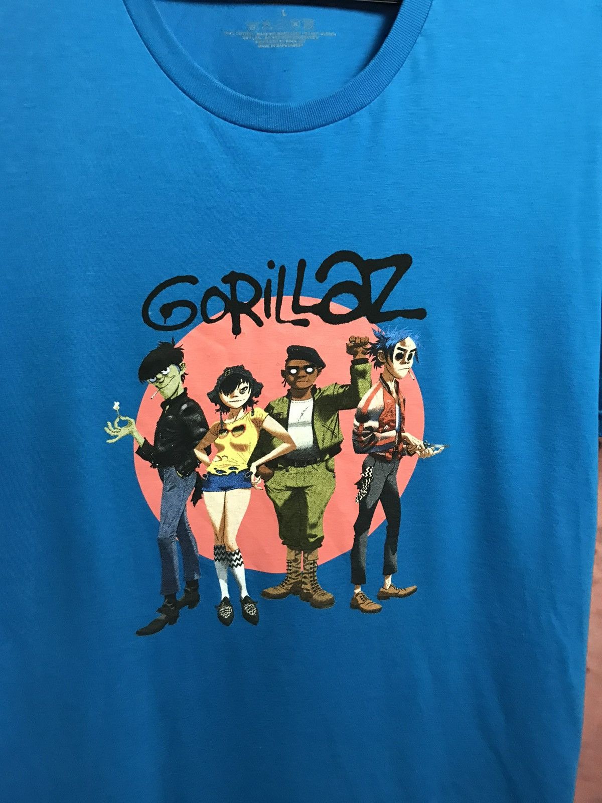 Band Tees × Vintage Gorillaz band streetwear tee Size US L / EU 52-54 / 3 - 3 Thumbnail