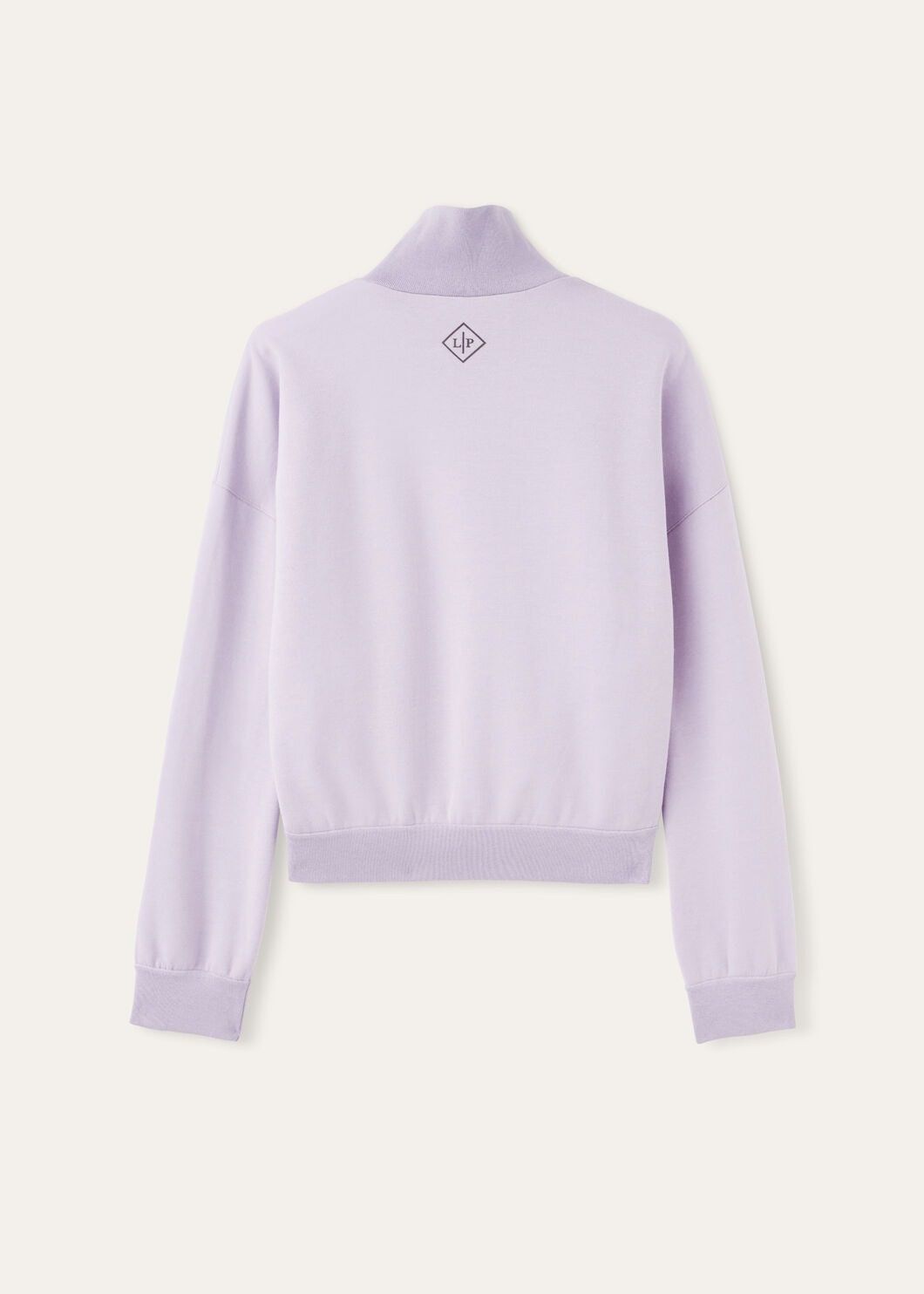 Loro Piana o1srvl11e0825 FAN8095 Larecchio Half Zip Sweater in Lilac Size M / US 6-8 / IT 42-44 - 6 Thumbnail