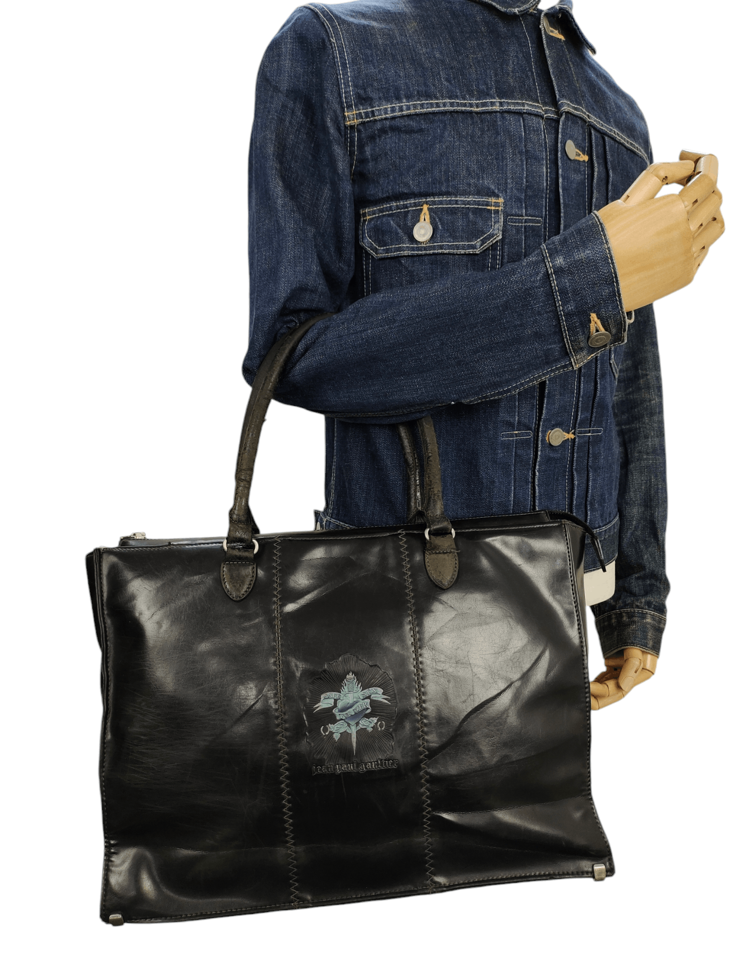 Jean Paul Gaultier Vintage Jean Paul Gaultier 'Safe Sex For Ever' Distress Bag Size ONE SIZE - 2 Thumbnail