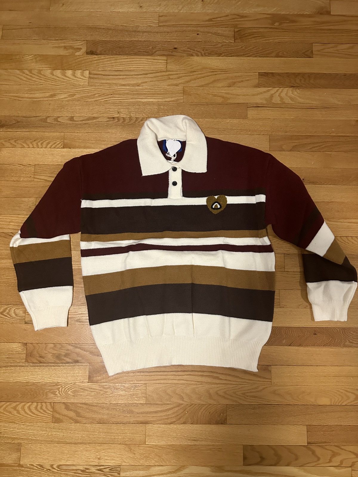 Vintage Vintage Stripe Polo Size US L / EU 52-54 / 3 - 1 Thumbnail