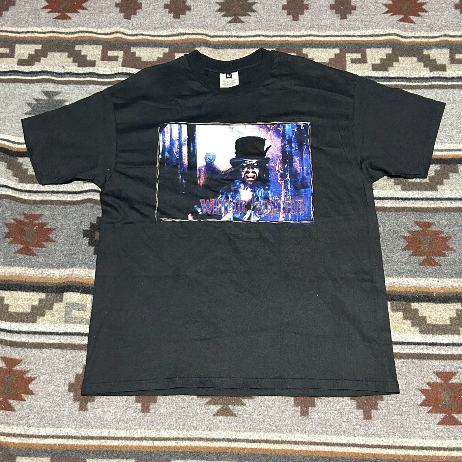 Image of Vintage White Zombie T-Shirt Men’S Size XL Winterland Black 90's Rock Deadstock, Men's