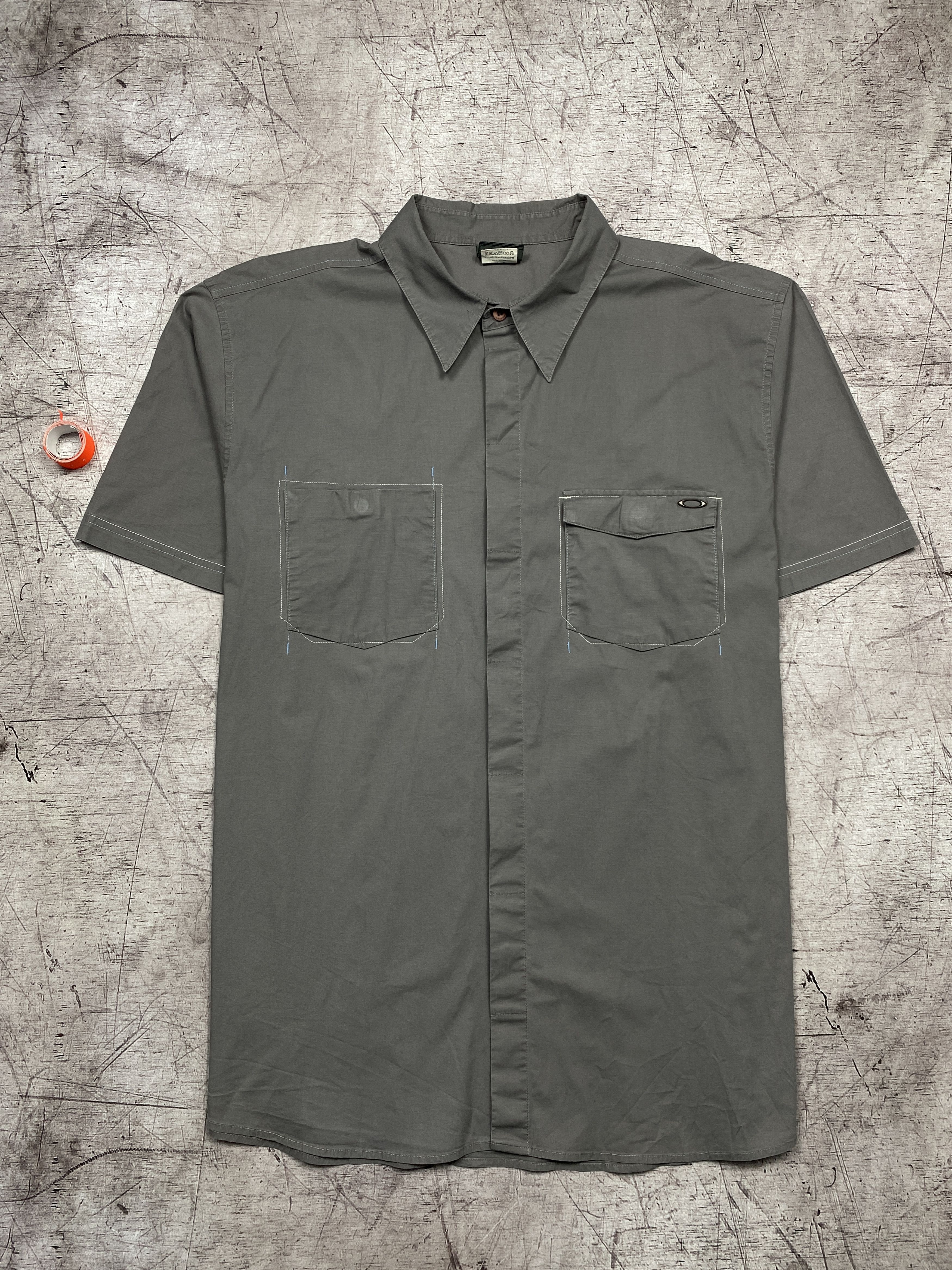 Oakley × Vintage Oakley Vintage Mens Short Sleeve Shirt Size US XXL / EU 58 / 5 - 1 Thumbnail