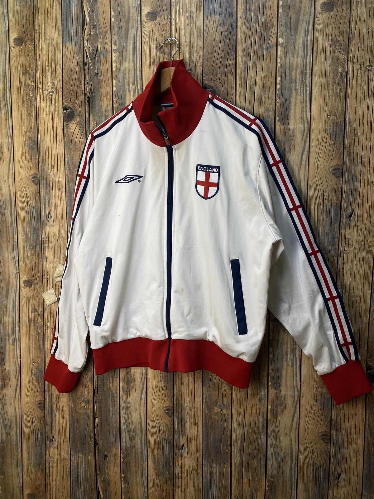 Umbro × Vintage Vintage umbro england tracktop Size US S / EU 44-46 / 1 - 1 Thumbnail