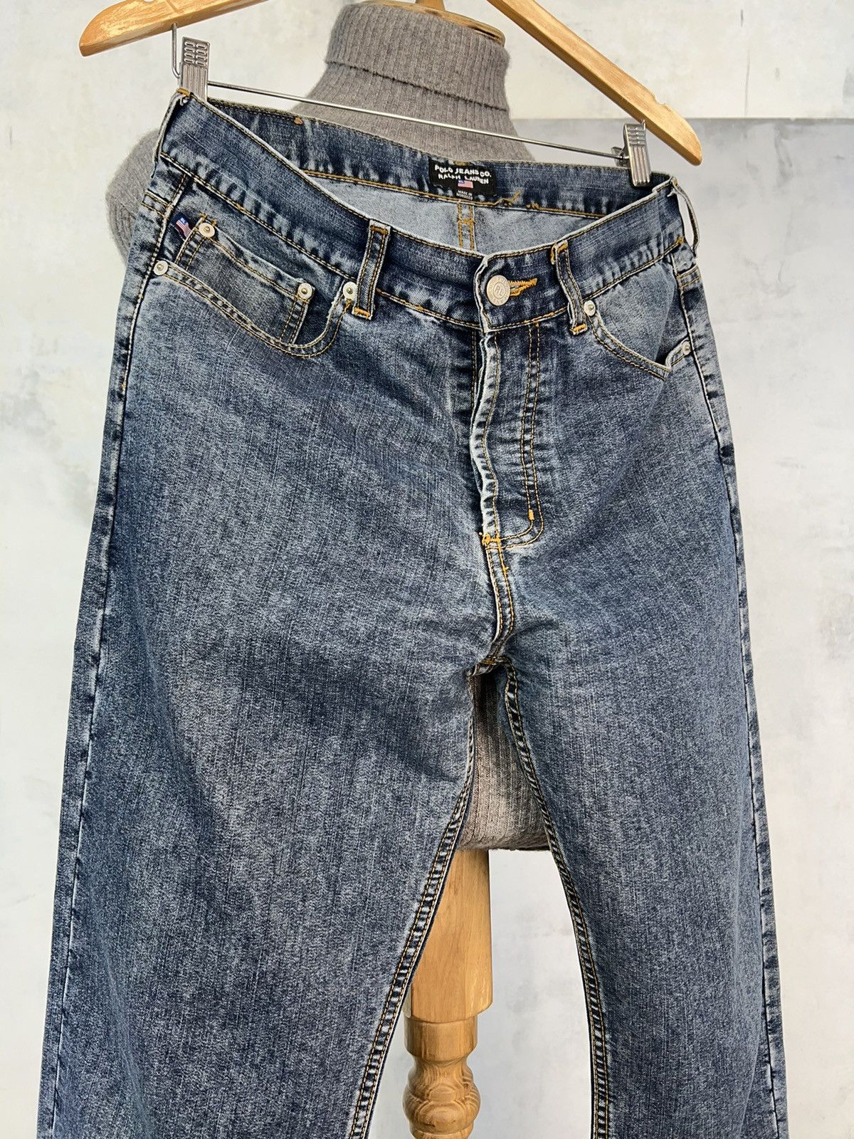 Lauren Ralph Lauren Vintage Blue Polo Jeans Company Ralph Lauren Pants 30 - 32 Size US 32 / EU 48 - 6 Thumbnail