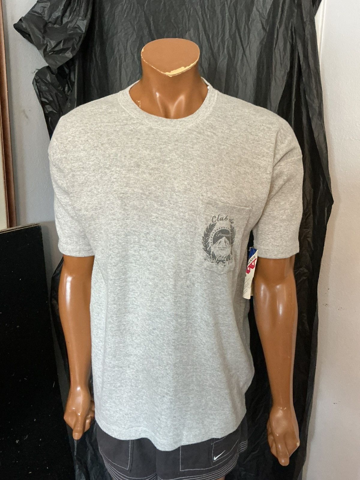 Vintage VTG Bassett Walker Paramount Pictures Ribbed Thermal Shirt Size US S / EU 44-46 / 1 - 9 Thumbnail