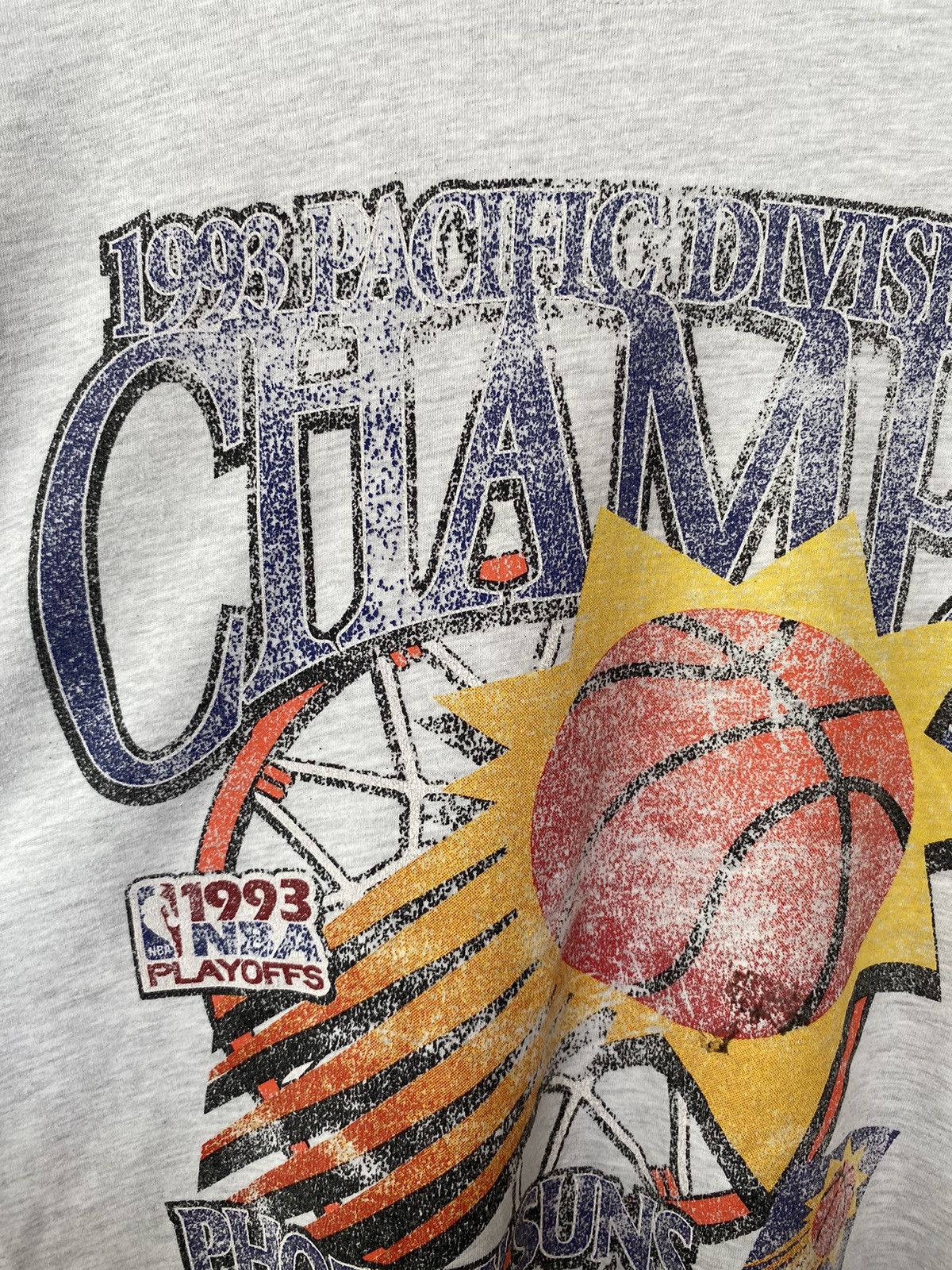 NBA Rare Mitchell & Ness 1993 Phoenix Suns Oversized Tees Size US XL / EU 56 / 4 - 6 Thumbnail