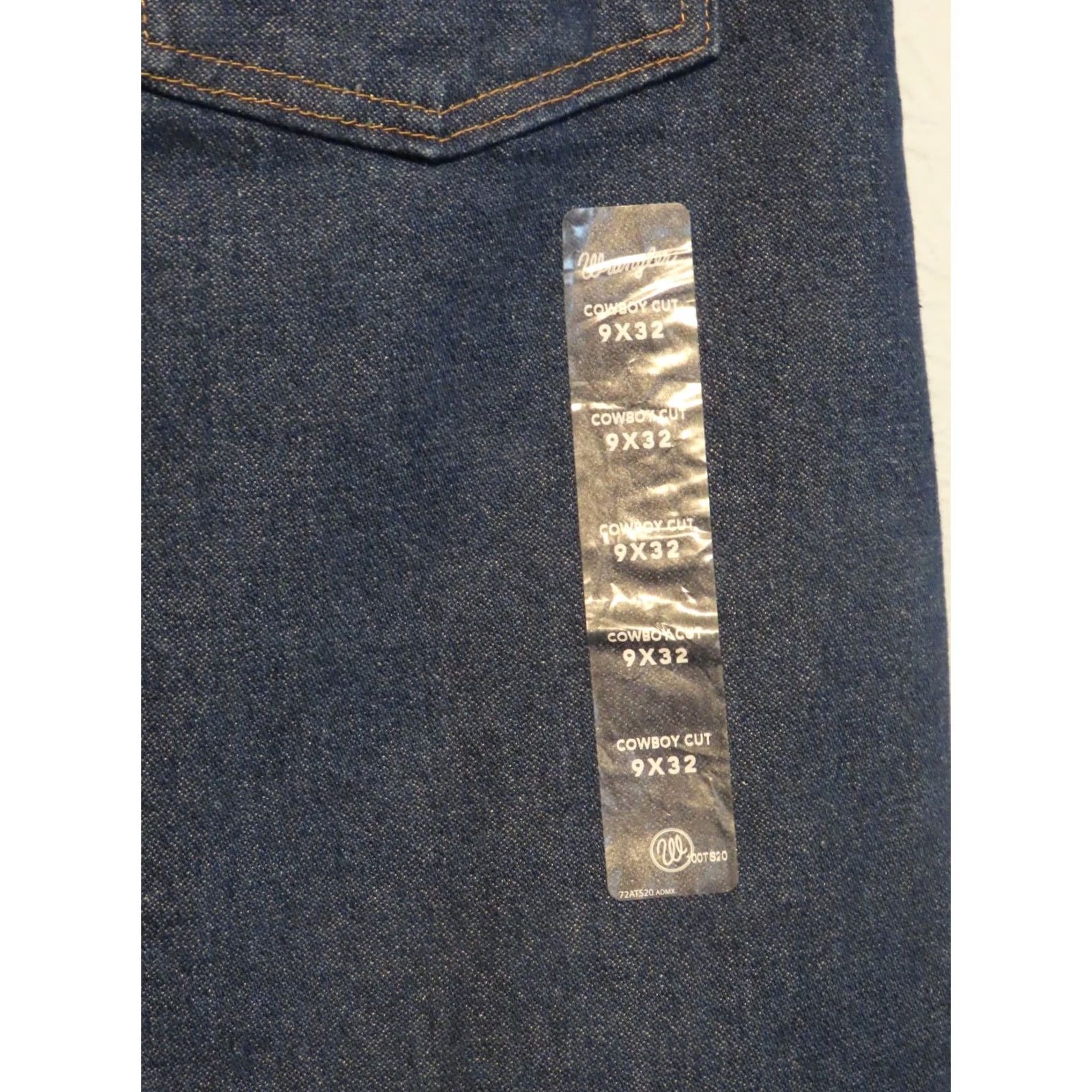 Wrangler VINTAGE Wrangler Cowboy Cut Jeans Slim Fit Womens 9 28x32 Blue Denim 14MWZ NWT Size 30" / US 8 / IT 44 - 5 Thumbnail