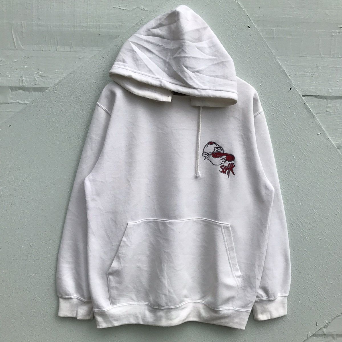Rap Tees School Of Hard Knocks Embroidered Hoodie Pull Size US L / EU 52-54 / 3 - 2 Thumbnail