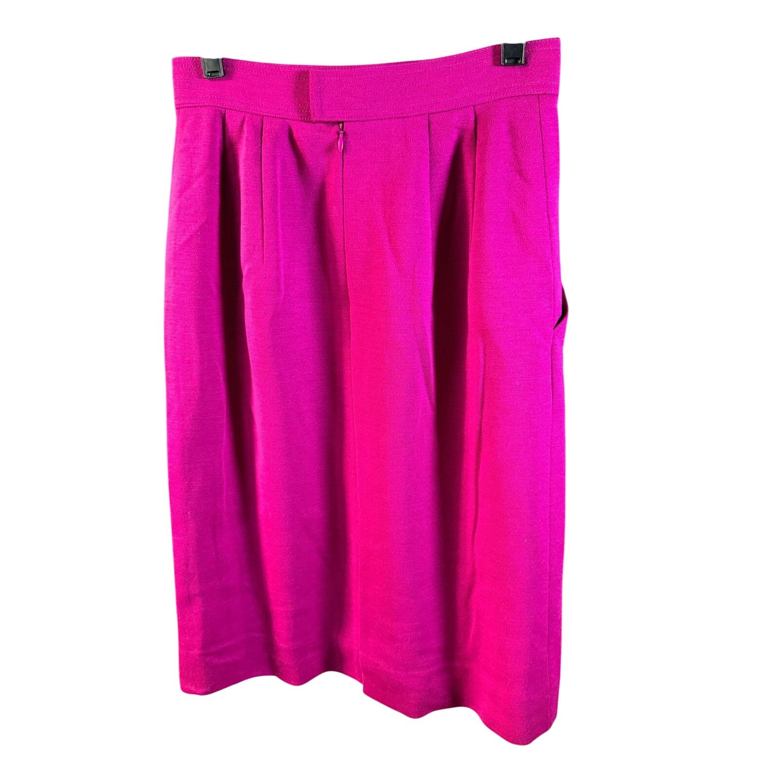 Nina Ricci 0255 Vintage Nina Ricci Actualite Magenta Size 11 US 6/8 Size 28" / US 6 / IT 42 - 2 Thumbnail