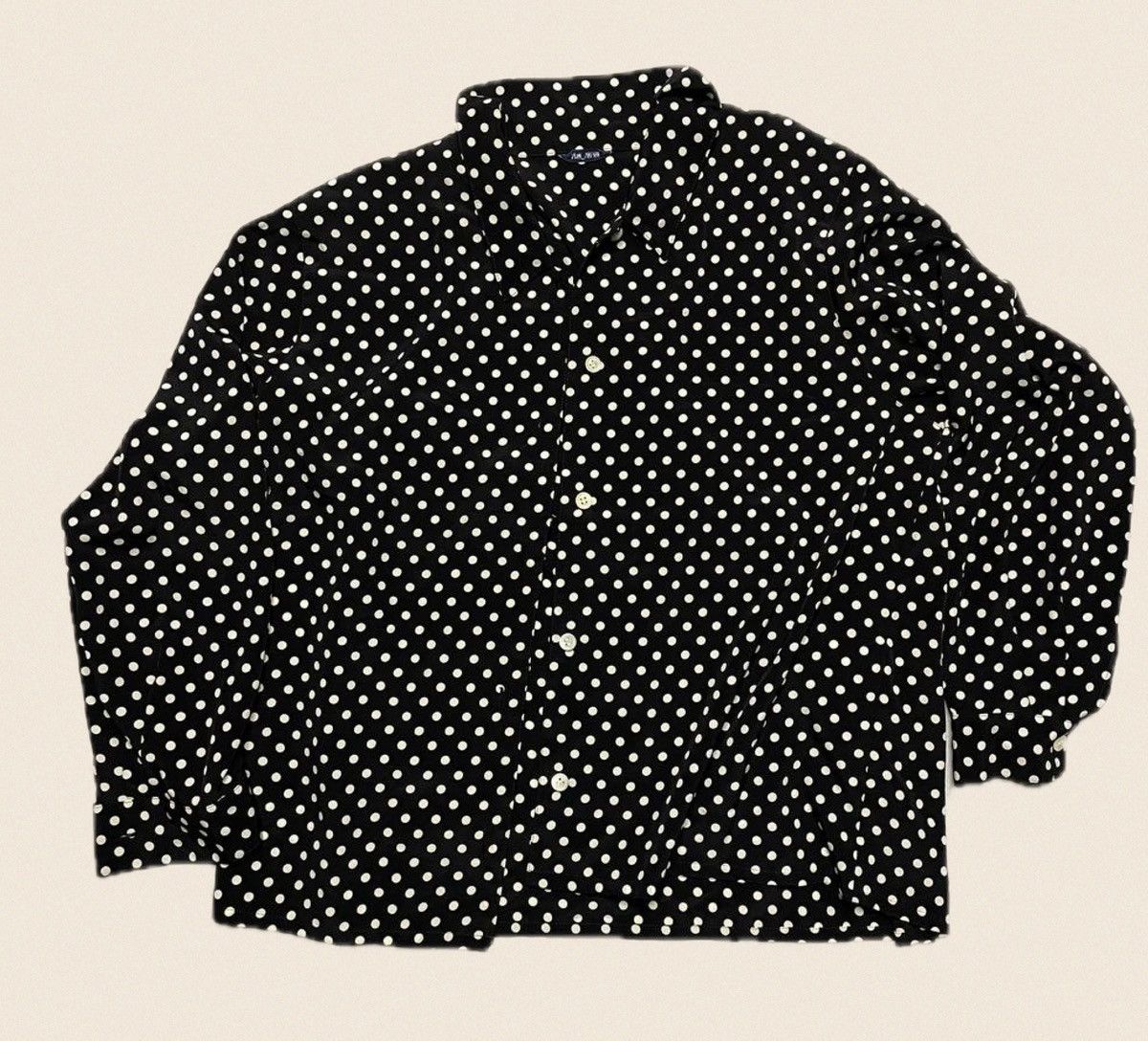 Japanese Brand × Vintage Hiko House Vintage Japan Polka Dot Blouse – Black / White Size S / US 4 / IT 40 - 2 Thumbnail