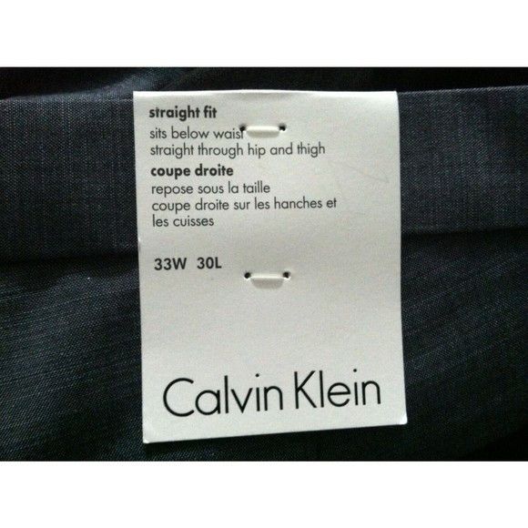Calvin Klein CALVIN KLEIN MENS NEW OMBRE BLUE SUIT JACKET:M PANTS:33/30 Size 40R - 8 Thumbnail