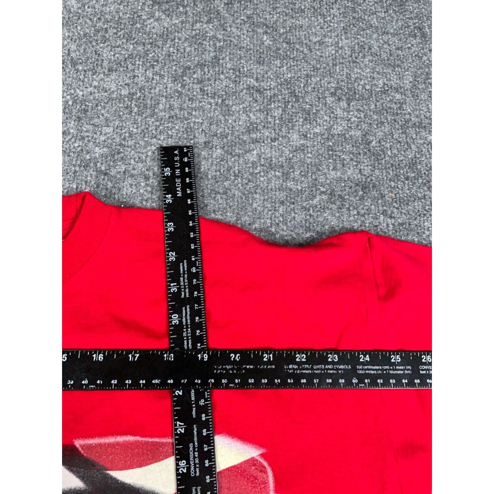 Changes VINTAGE Barack Obama Change T-Shirt Red 2XL NOVA Logo Graphic Print Crew Neck Long Sleeve Men Shirt Hip Hop Retro USA Style Size US XXL / EU 58 / 5 - 6 Thumbnail