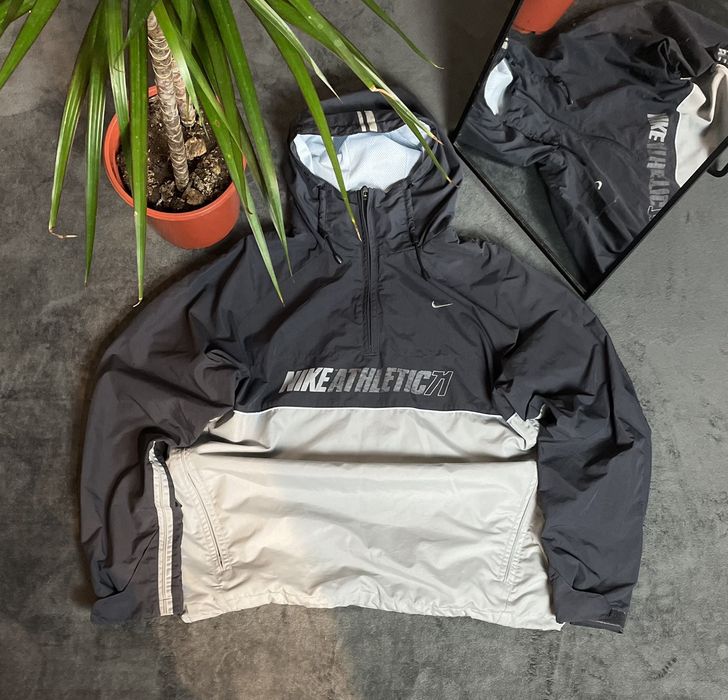 Nike 90s Nike Vintage Nylon Athletic Anorak Jacket | Grailed