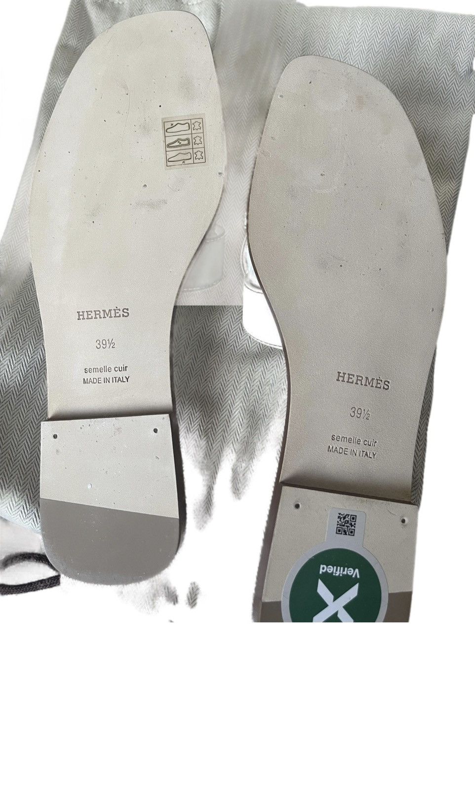 Hermes Hermes Oran Sandal Calfskin Size US 9.5 / IT 39.5 - 4 Thumbnail