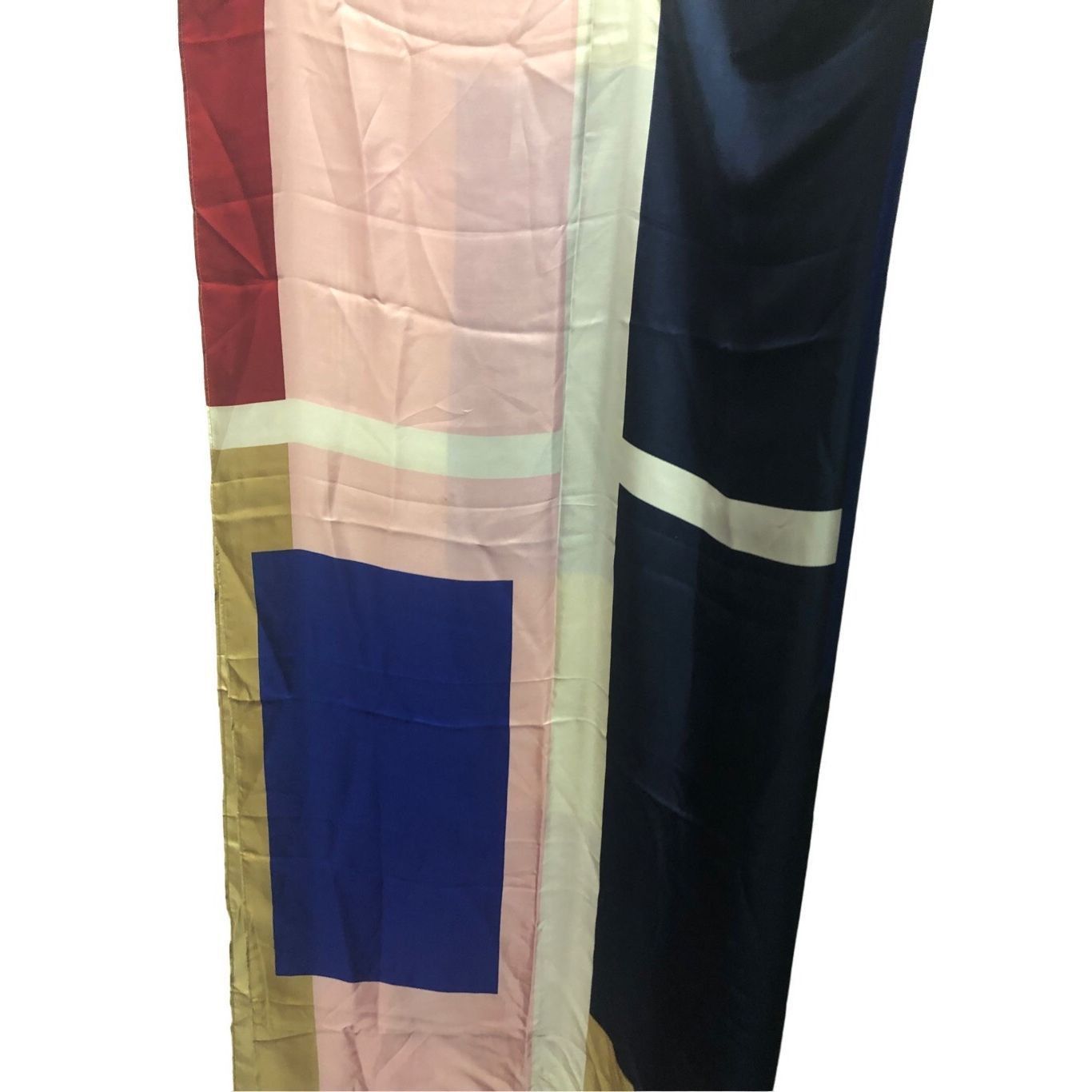 Lands' End Lands’ End Women’s Pink and Blue Large Box Scarf / wrap cove Size ONE SIZE - 5 Thumbnail
