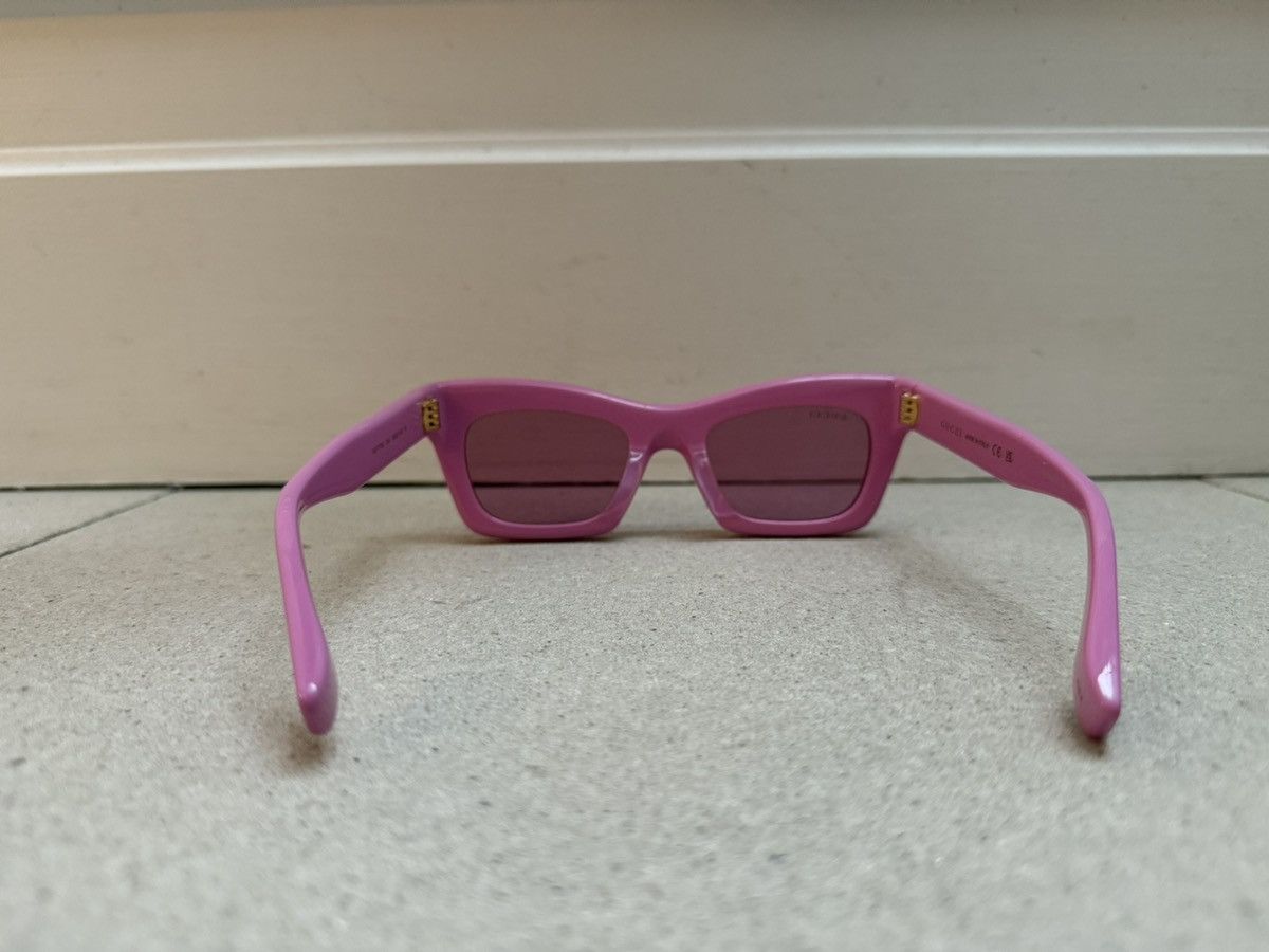 Gucci Gucci rectangle frame pink sunglasses Size ONE SIZE - 5 Thumbnail