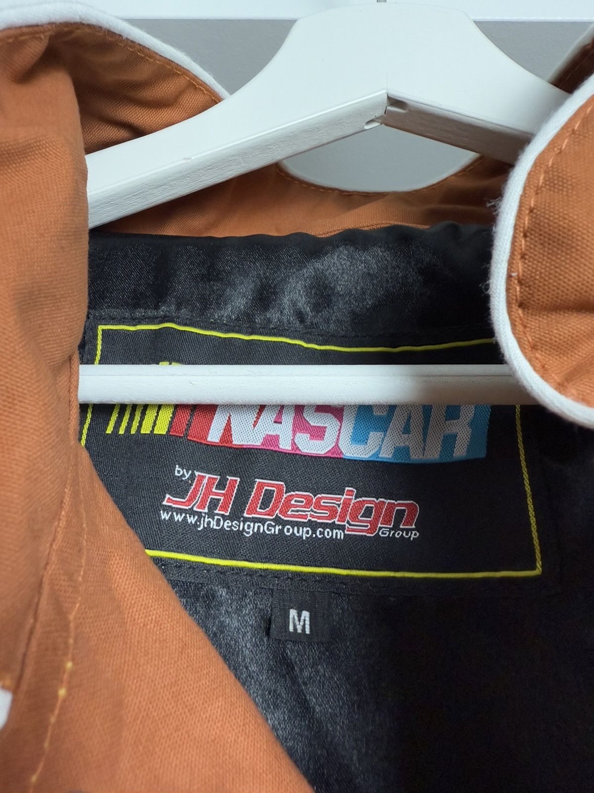 NASCAR Vintage 90s Nascar by JH Design moto racing biker jacket Size US M / EU 48-50 / 2 - 6 Thumbnail