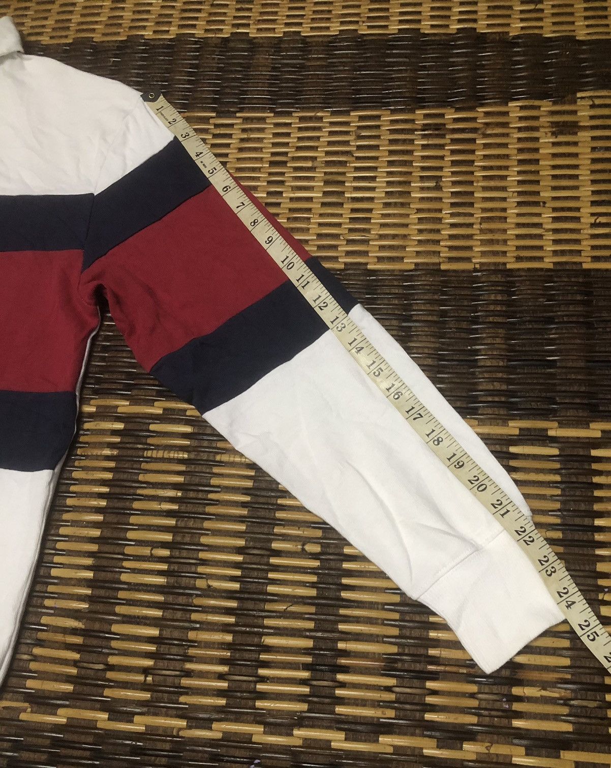 Tommy Hilfiger Tommy Jeans Tommy Hilfiger Big Logo Long Sleeve Polo Shirt Size US XS / EU 42 / 0 - 3 Thumbnail