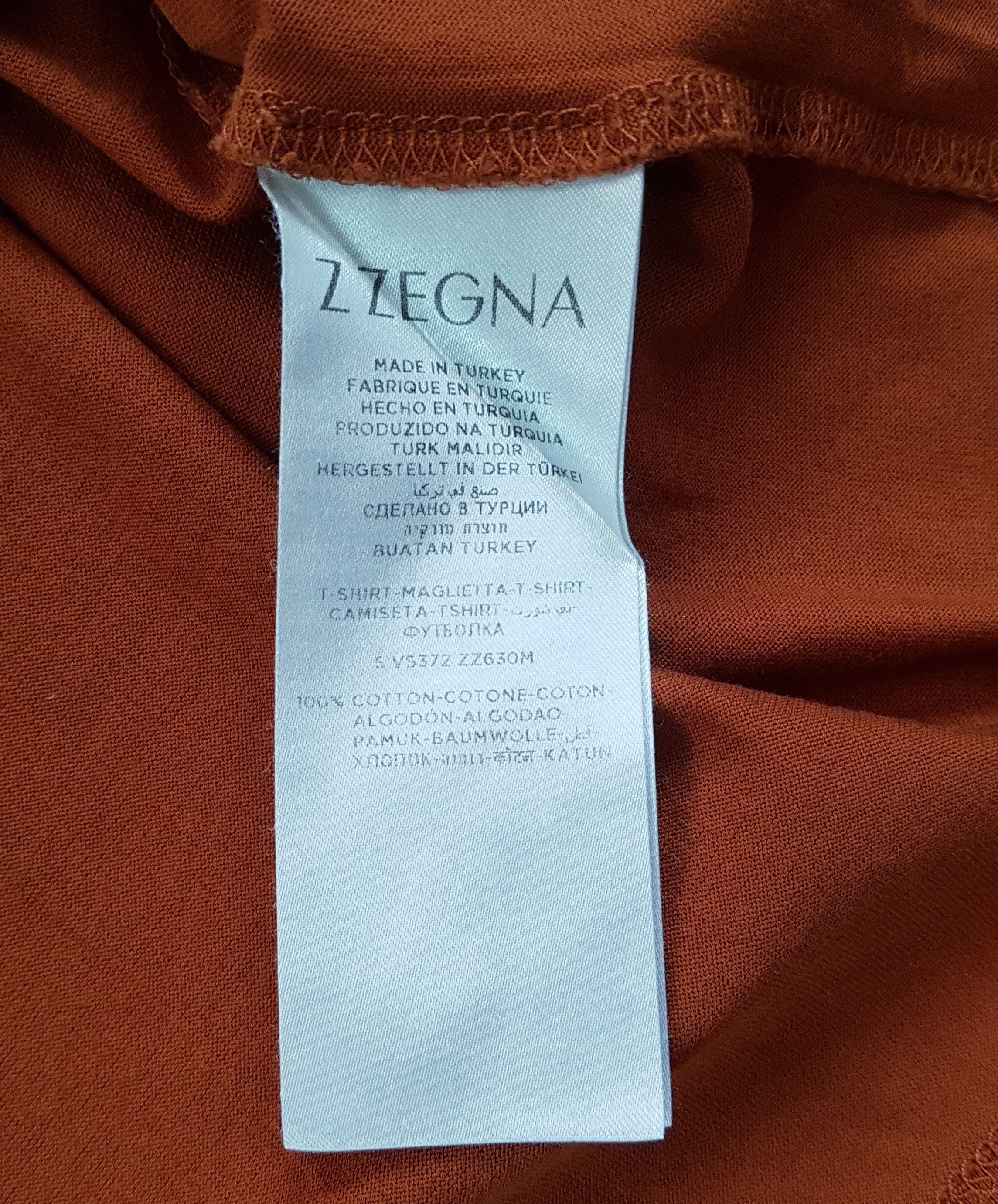 Ermenegildo Zegna Ermenegildo Z Zegna Short Sleeve T Shirt Tee sz L Size US L / EU 52-54 / 3 - 7 Thumbnail
