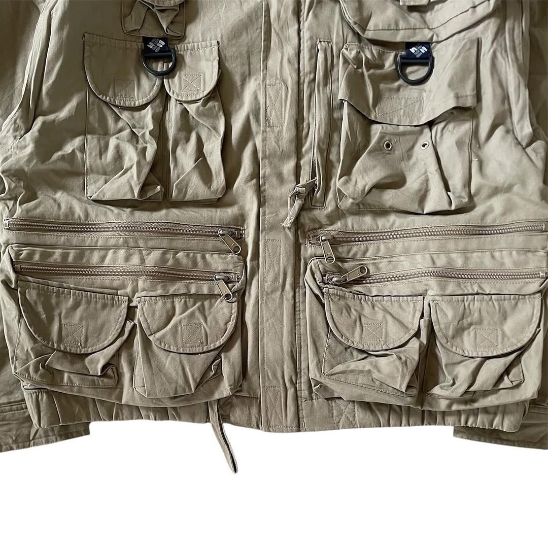 Columbia × General Research Columbia PFG Utility Multipocket Jacket / Vest (convertible) Size US M / EU 48-50 / 2 - 4 Thumbnail