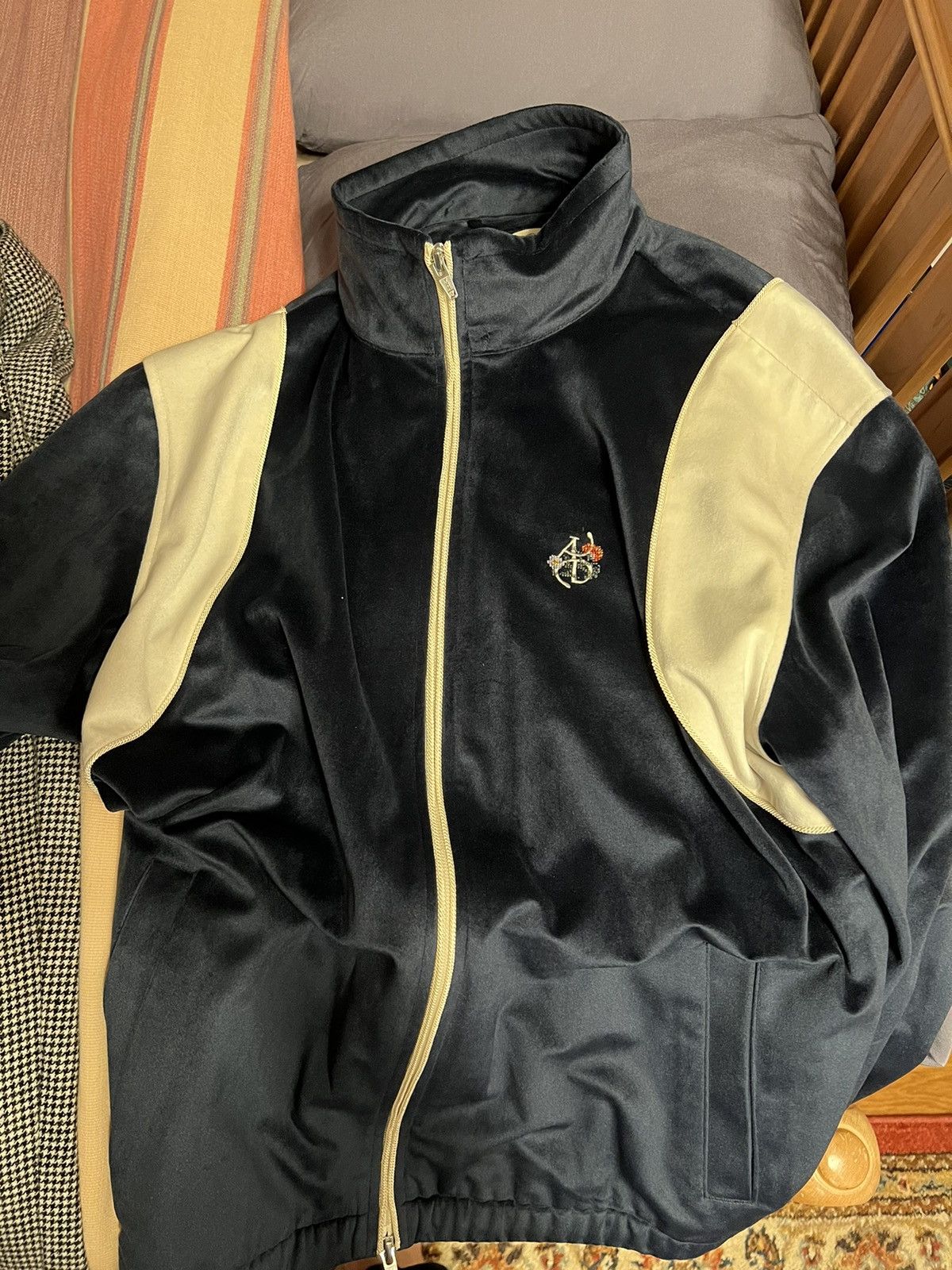 Aime Leon Dore × Drake's ALD / Drake's Velvet Track Jacket Size US L / EU 52-54 / 3 - 8 Thumbnail