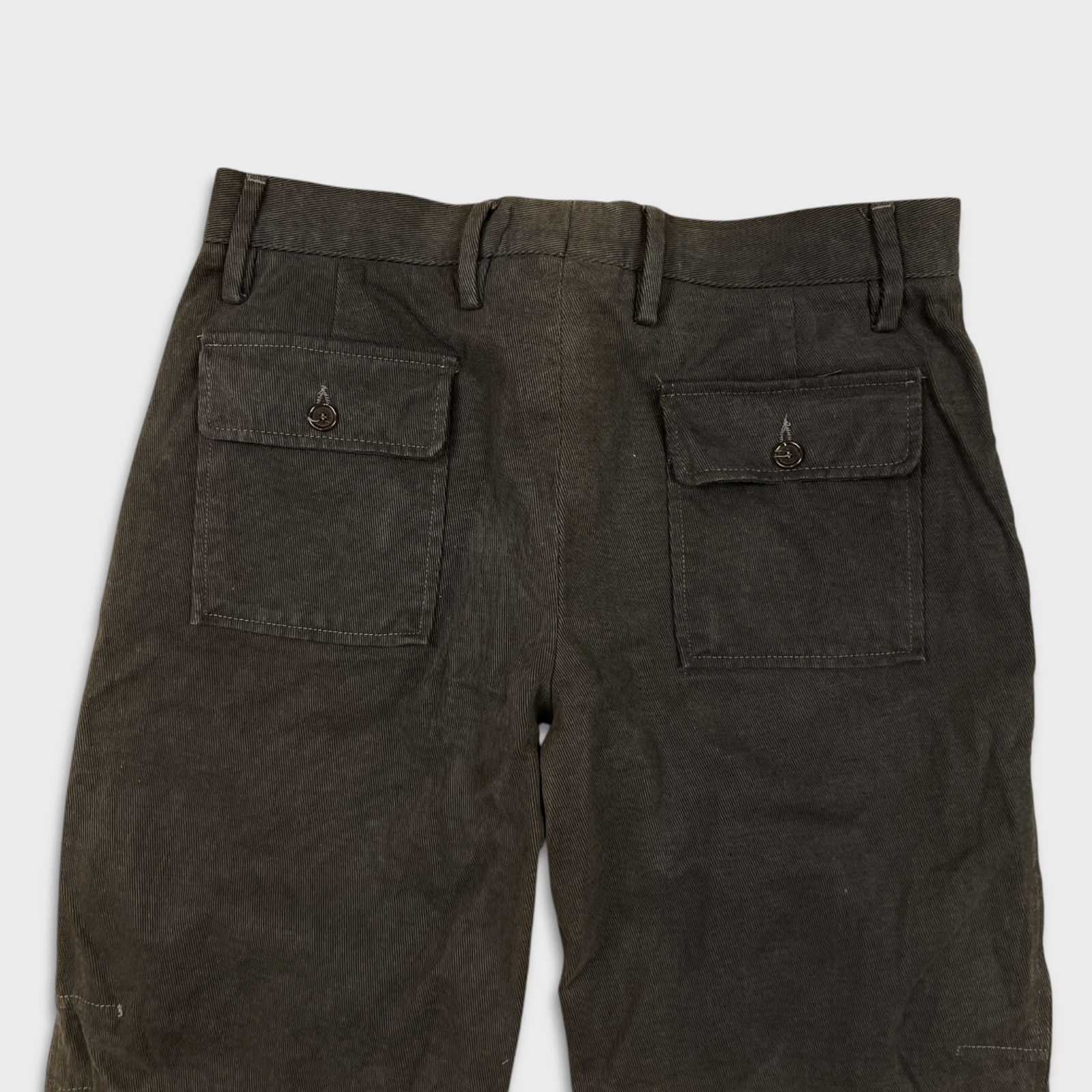 Dolce & Gabbana Dolce & Gabbana Pants 32x31 Casual Corduroy Relaxed Trousers Size US 32 / EU 48 - 6 Thumbnail