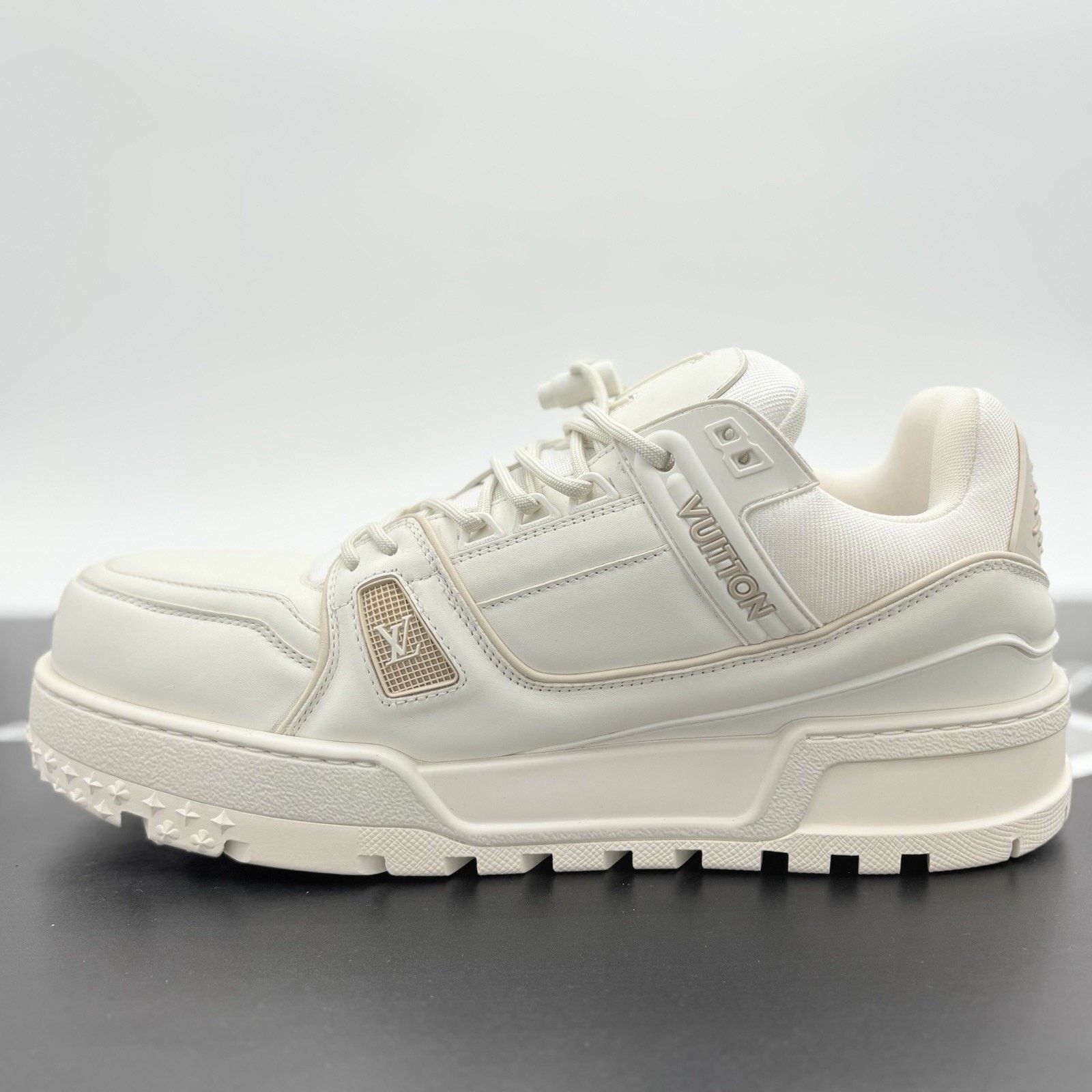 Louis Vuitton Louis Vuitton Maxi Trainer ' White ' | WORN ONCE! Size US 11.5 / EU 44-45 - 4 Thumbnail