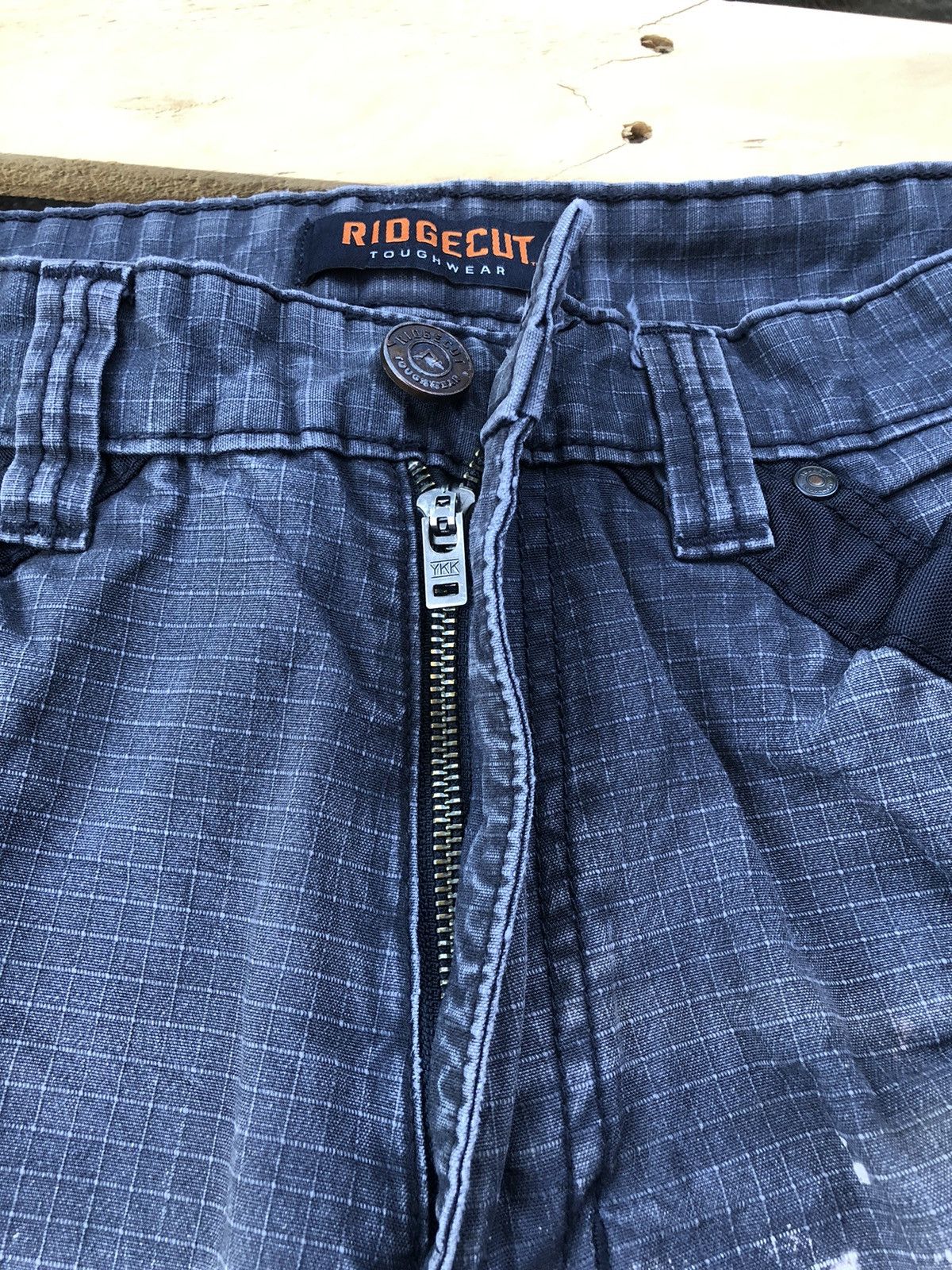 Carhartt × Japanese Brand × Vintage Vintage Ridgecut Toughwear Acid Wash Carpenter Pants Size US 34 / EU 50 - 11 Thumbnail