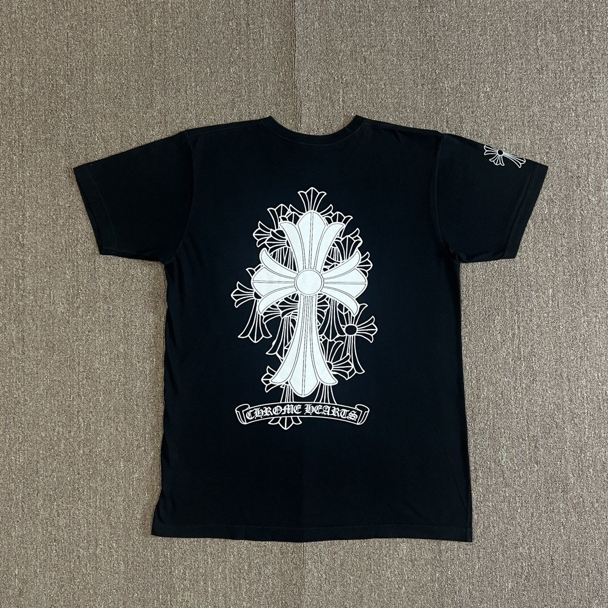 Chrome Hearts Multiple Cross Logo Tee
