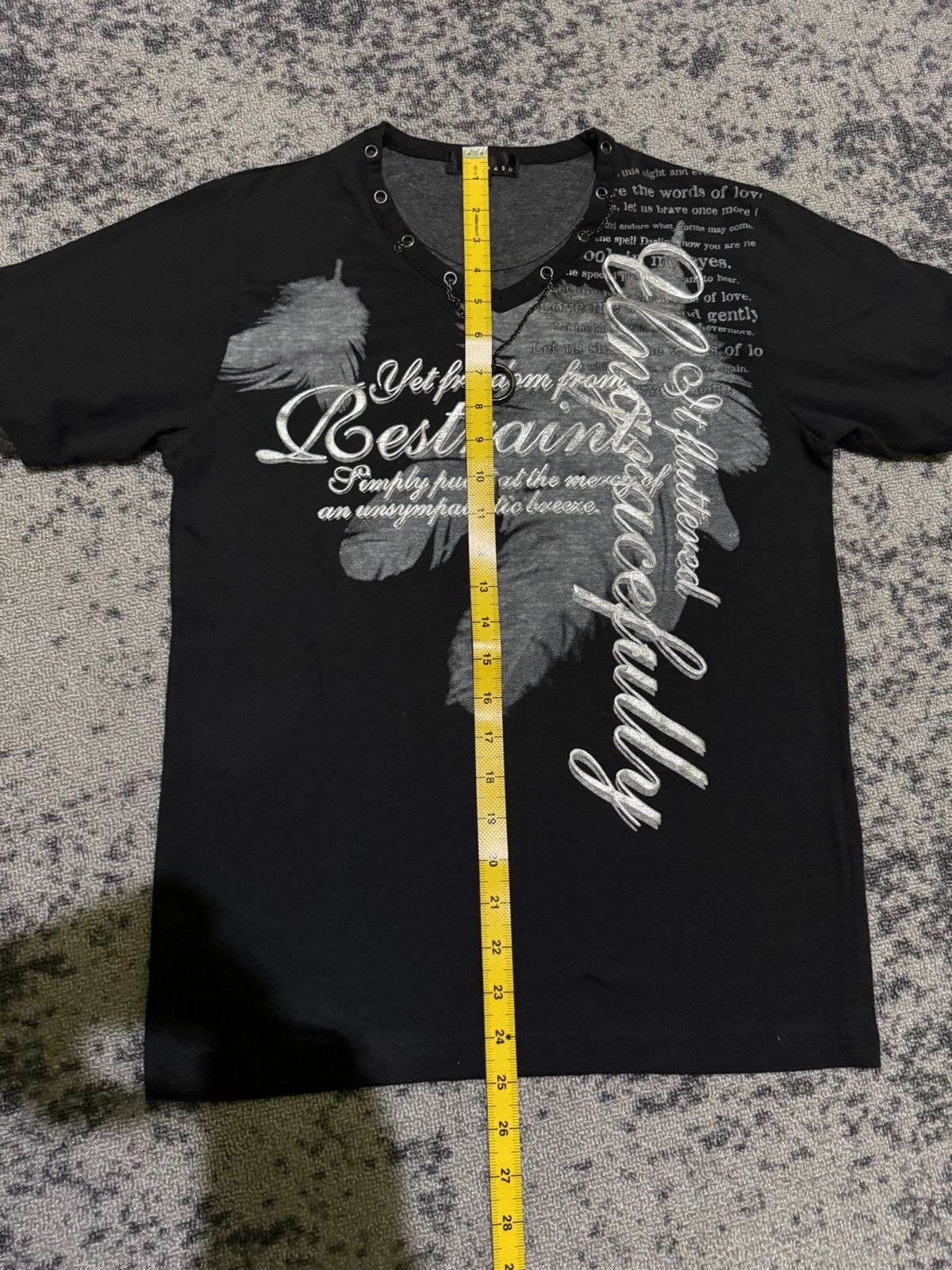 Hysteric Glamour Y2k Spinash double layer ifsixwasnine Tee Size US M / EU 48-50 / 2 - 9 Thumbnail