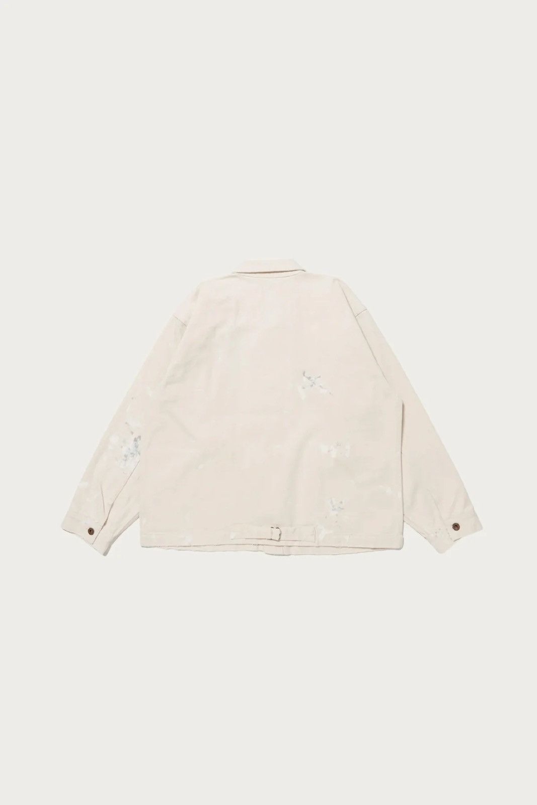 Taiga Takahashi Taiga Takahashi LOT.303 COVERALL JACKET IVORY PAINT Size US L / EU 52-54 / 3 - 2 Thumbnail