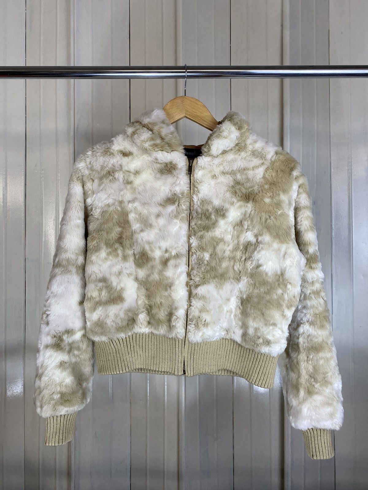 Japanese Brand Pumpkin Faux Fur Coat Hoodie Size US M / EU 48-50 / 2 - 1 Thumbnail