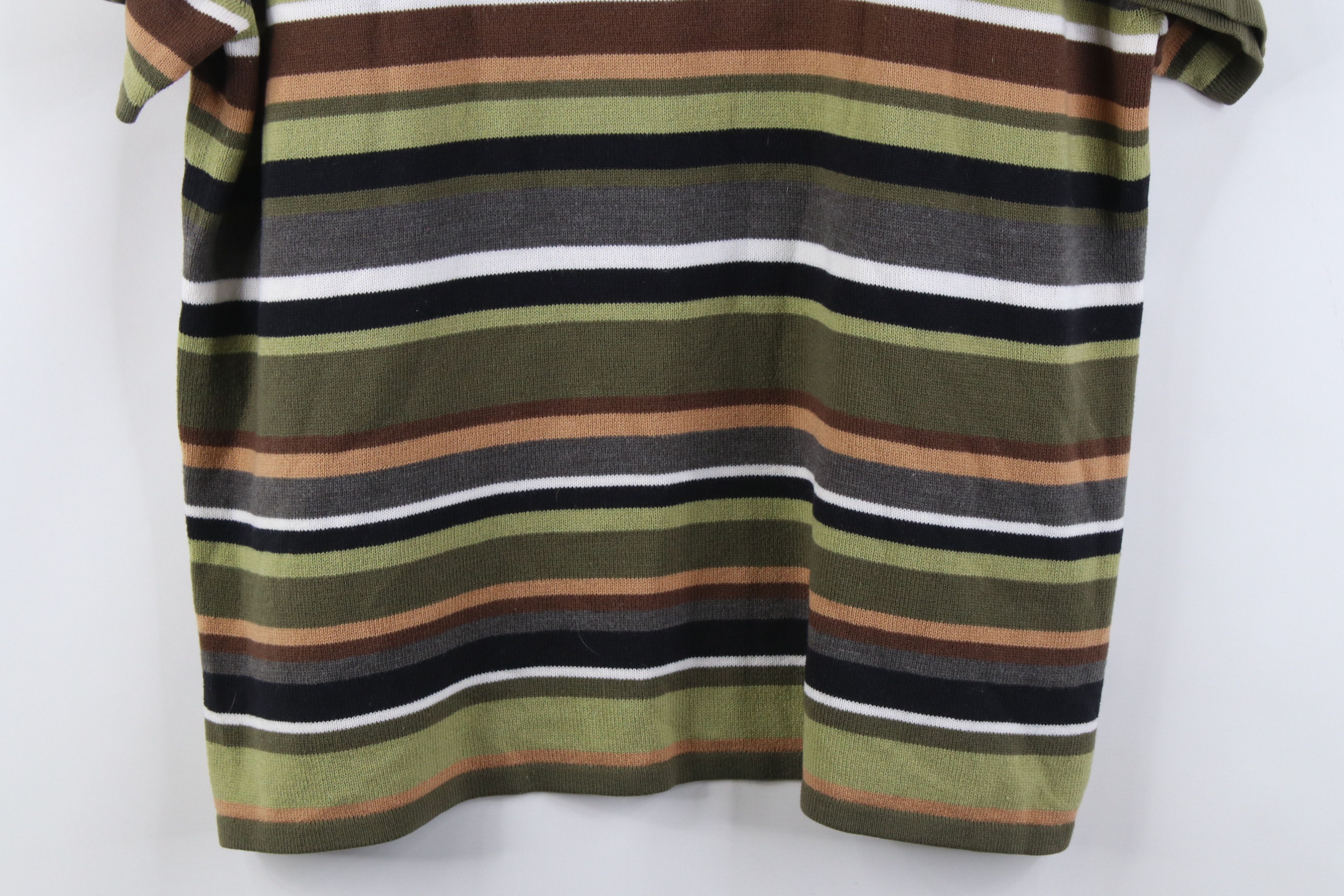 Vintage Vintage 90s Y2K Babydoll Block Knit Joey Potter Sweater Size L / US 10 / IT 46 - 3 Thumbnail
