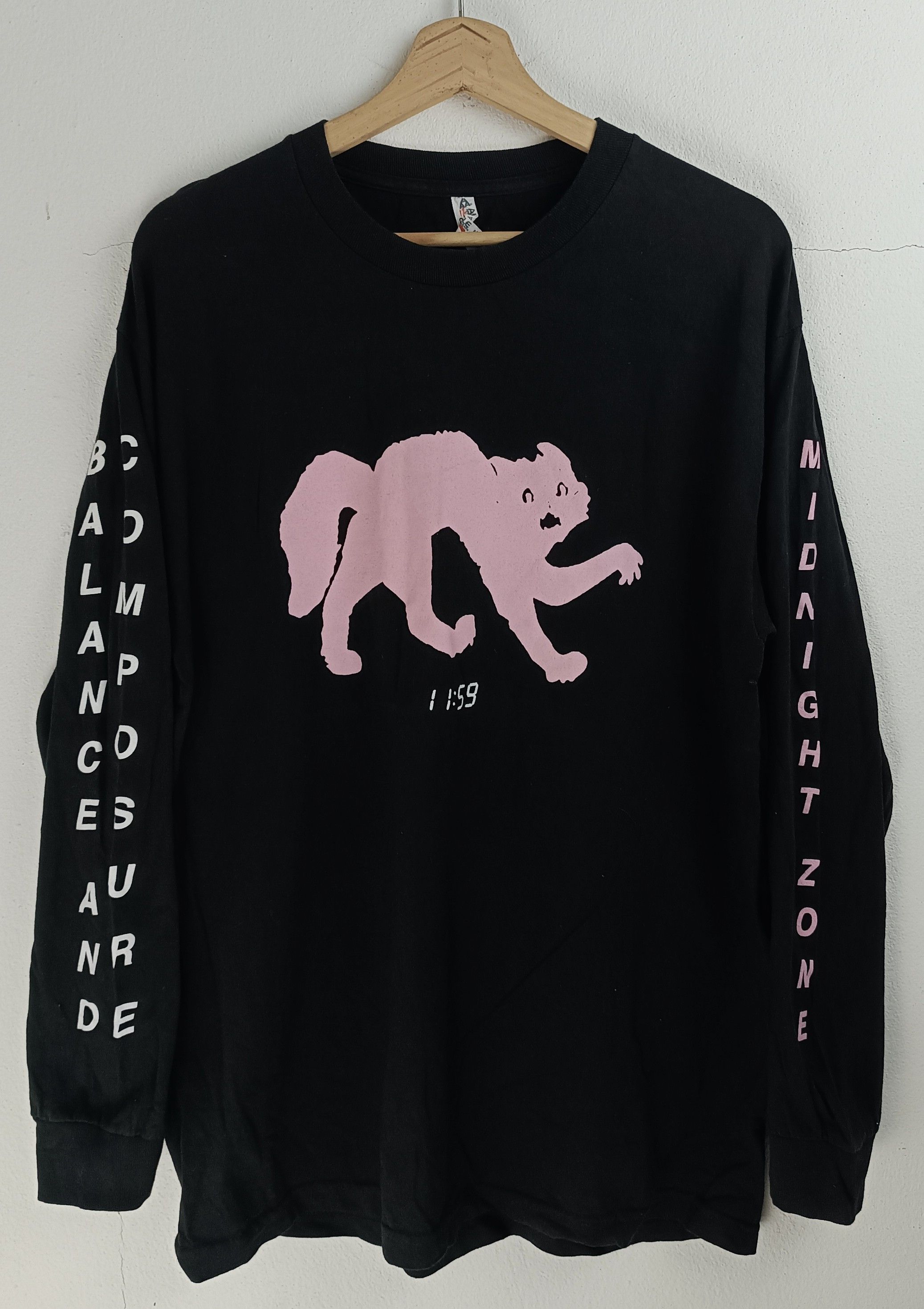 Band Tees VINTAGE BALANCE & COMPOSURE M.NIGHT ZONE tigers jaw turnover Size US L / EU 52-54 / 3 - 3 Thumbnail
