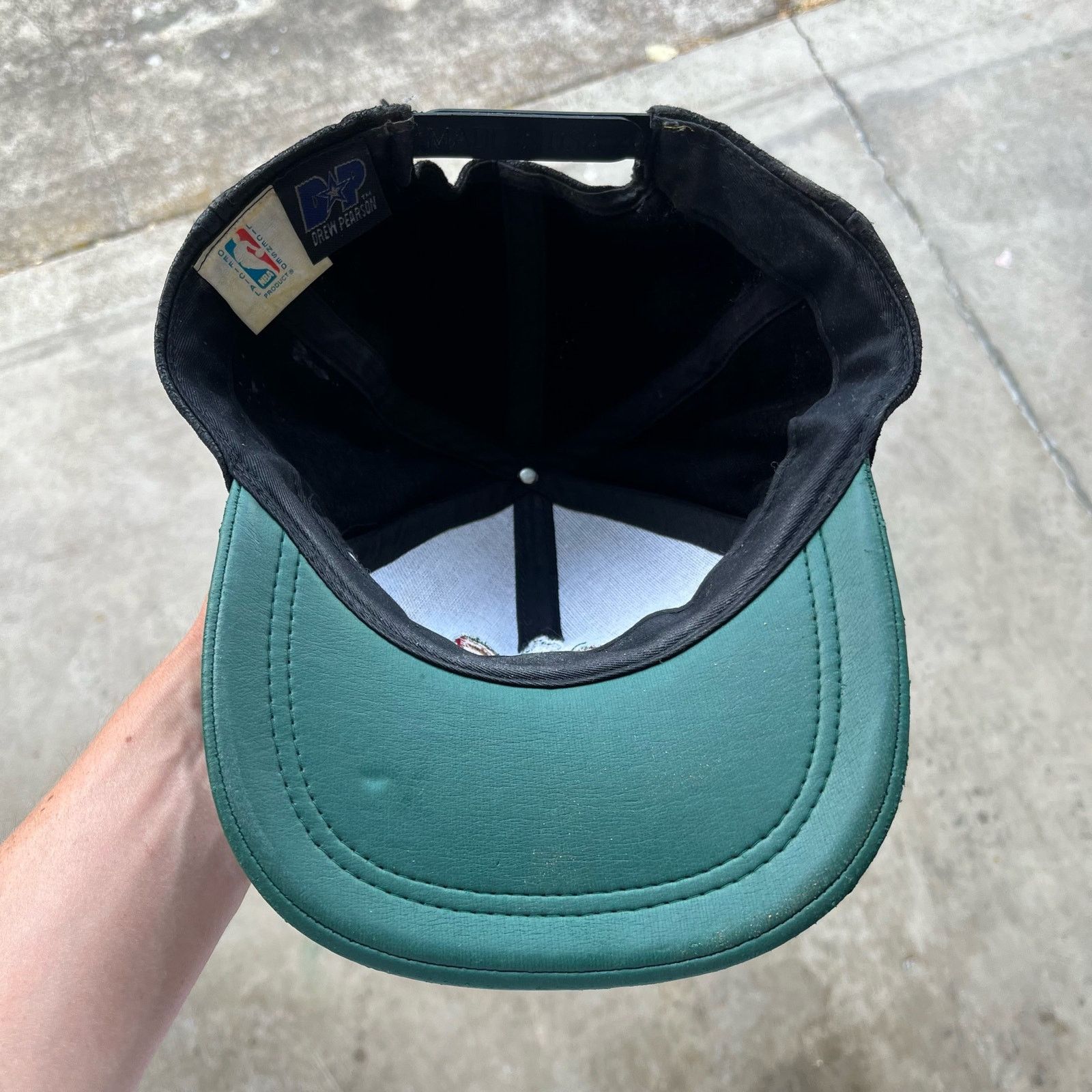 Vintage VINTAGE SEATTLE SUPERSONICS HAT SNAPBACK DREWPEARSON LEATHER Size ONE SIZE - 4 Thumbnail
