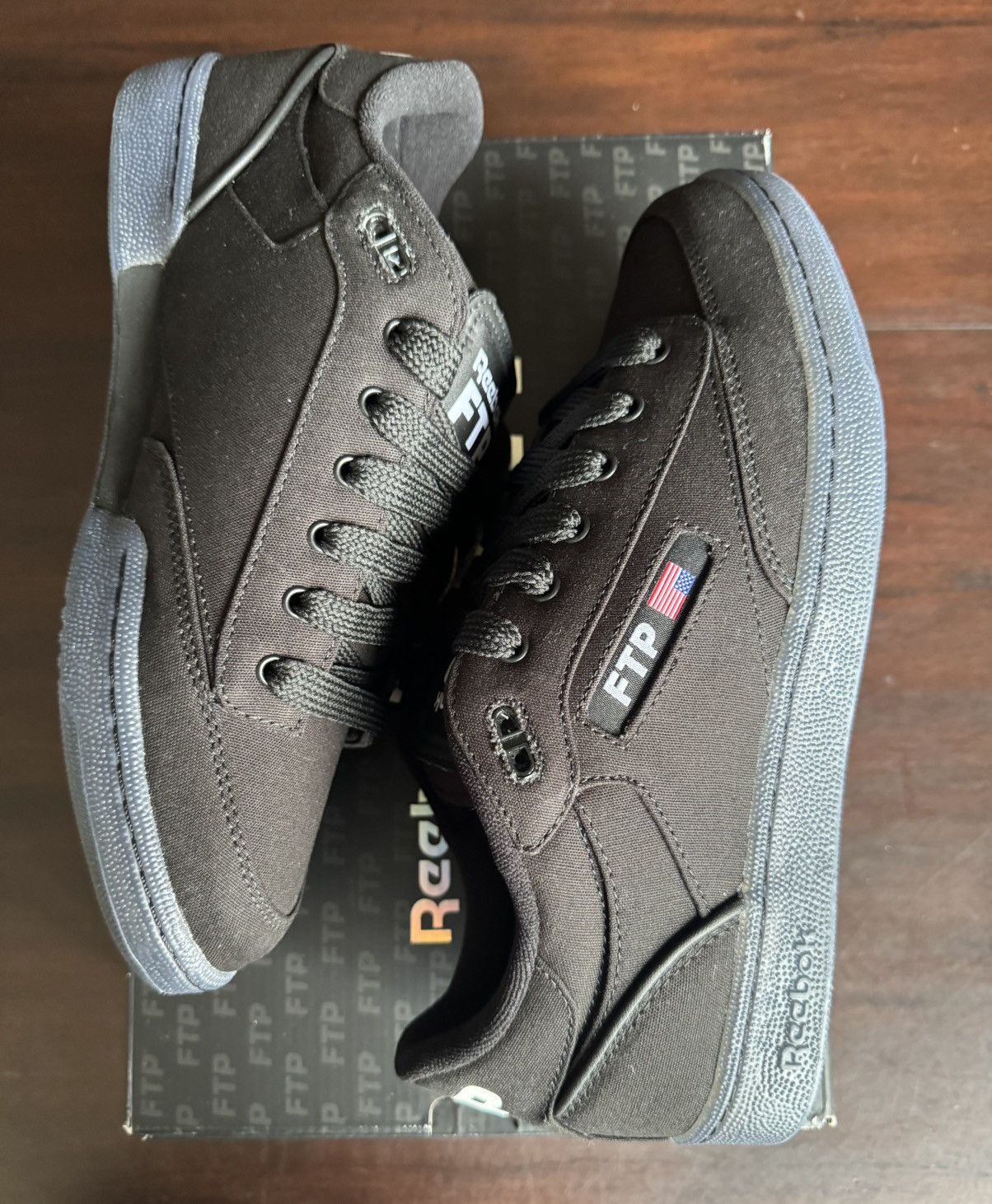 Fuck The Population FTP Reebok Club C Bulc CLN Black Size US 8 / EU 41 - 5 Thumbnail