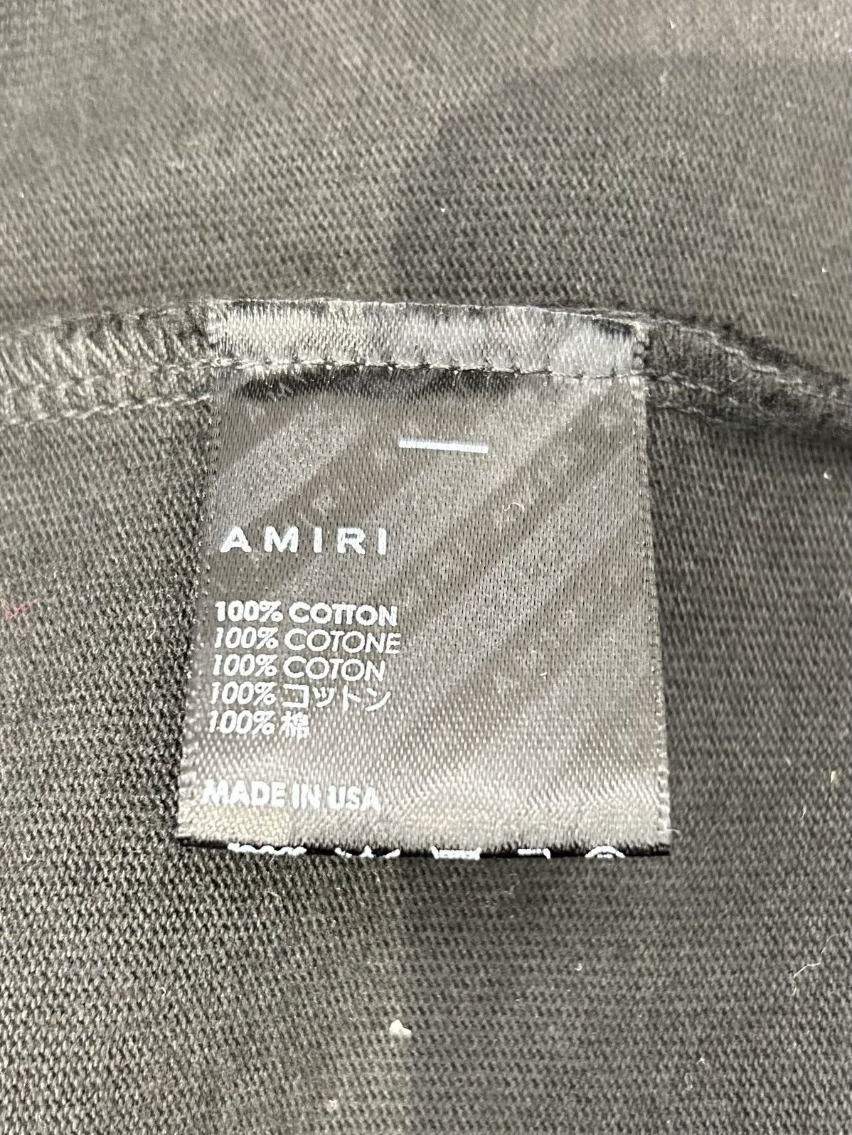 Amiri AMIRI OVERSIZED 22 FOOTBALL TEE Size US XL / EU 56 / 4 - 4 Thumbnail