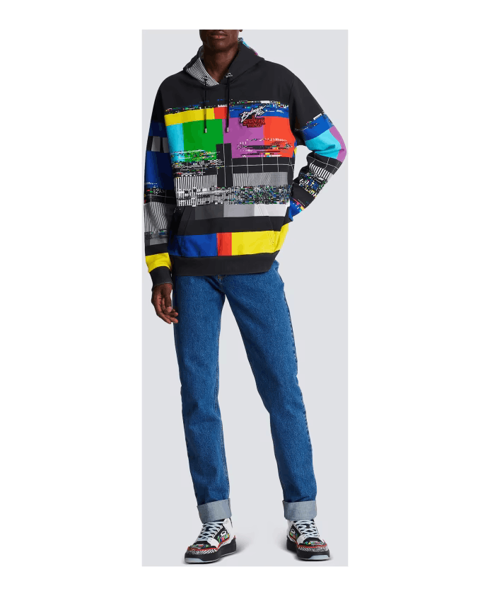 Balmain o1y0426 Hoodie in Multicolor Size US M / EU 48-50 / 2 - 2 Thumbnail